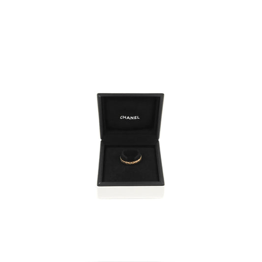 Chanel Coco Crush Ring 18K Beige Gold Size 55