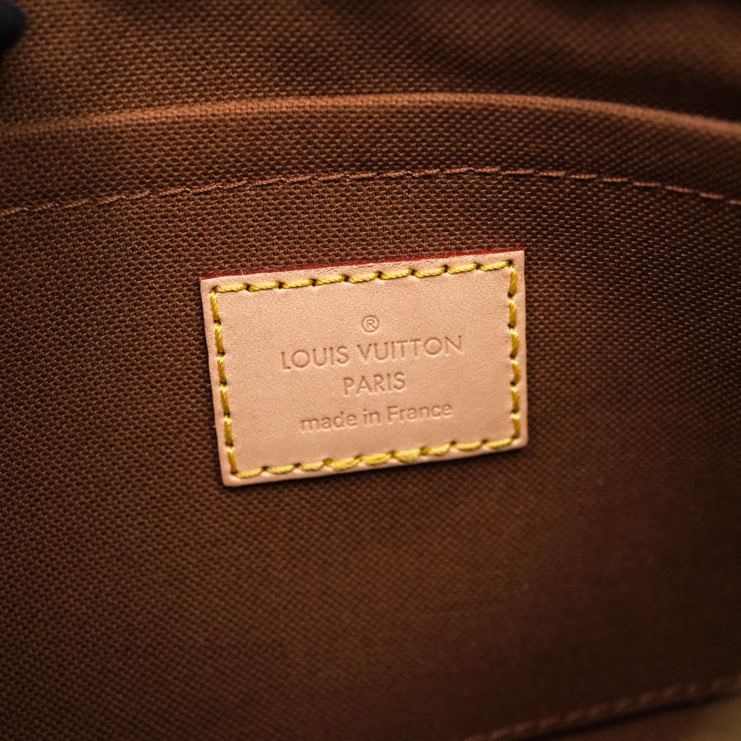 Louis Vuitton Multi Pochette Accessories Khaki Monogram Canvas