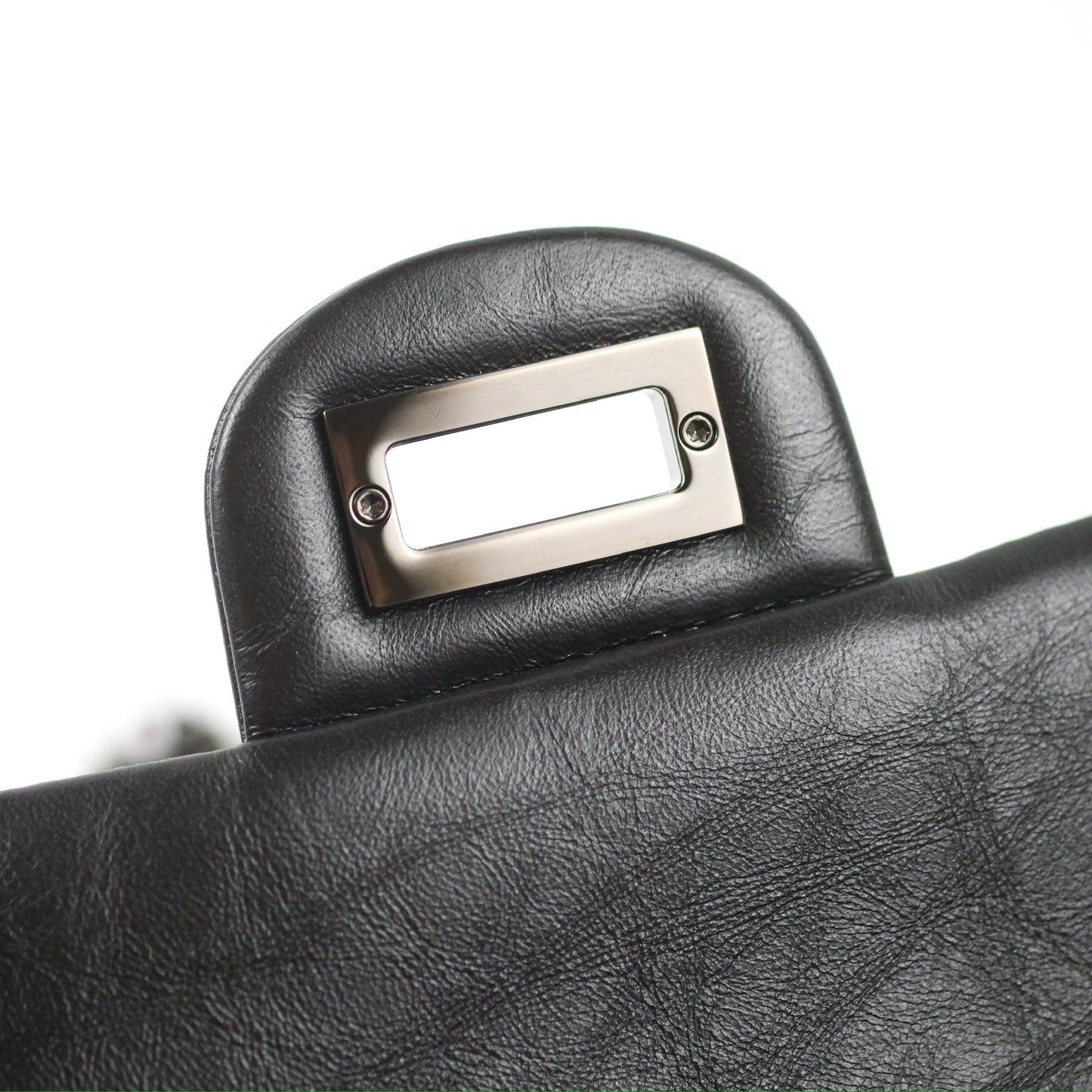 Chanel Mini Reissue 224 Quilted So Black Aged Calfskin