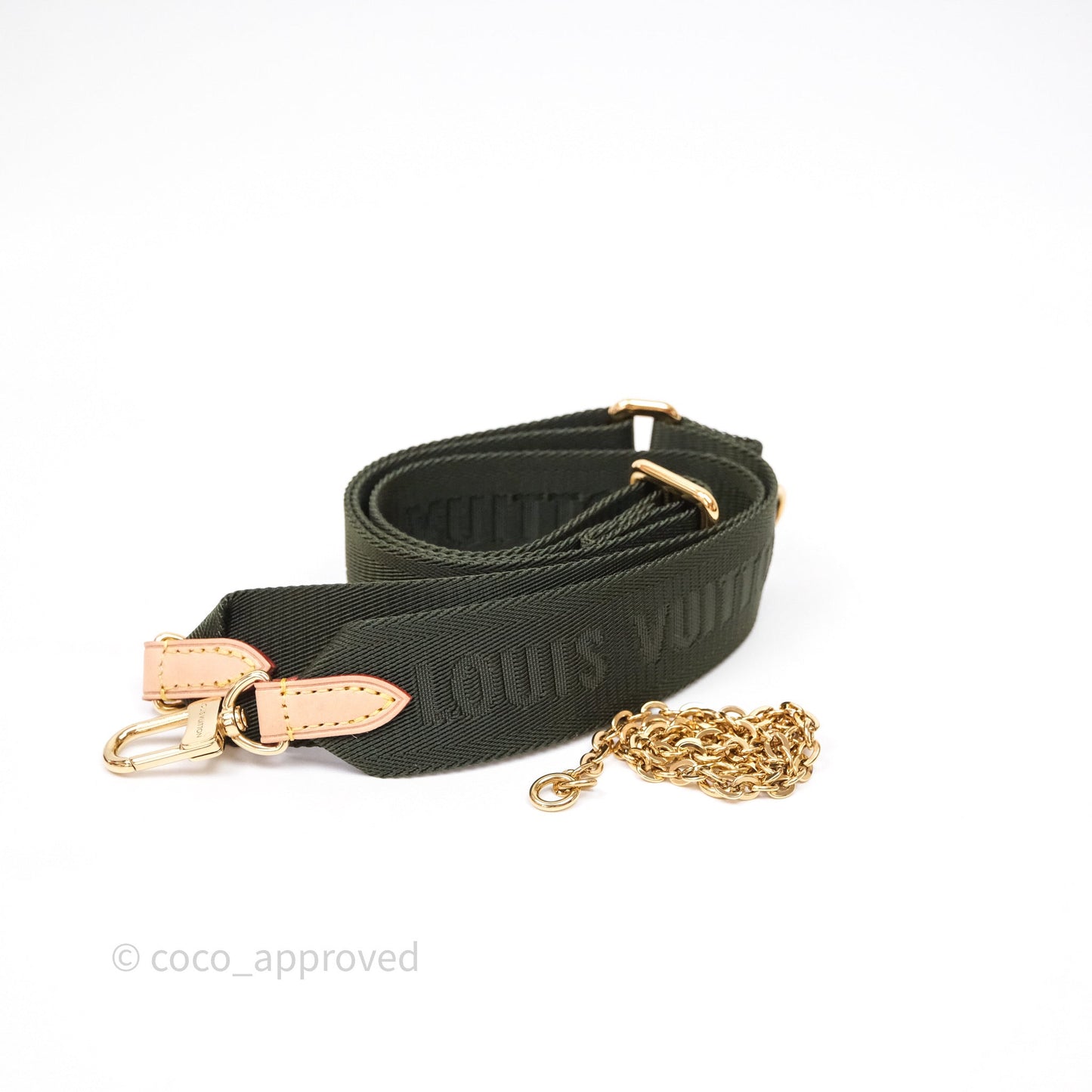 Louis Vuitton Multi Pochette Accessories Khaki Monogram Canvas