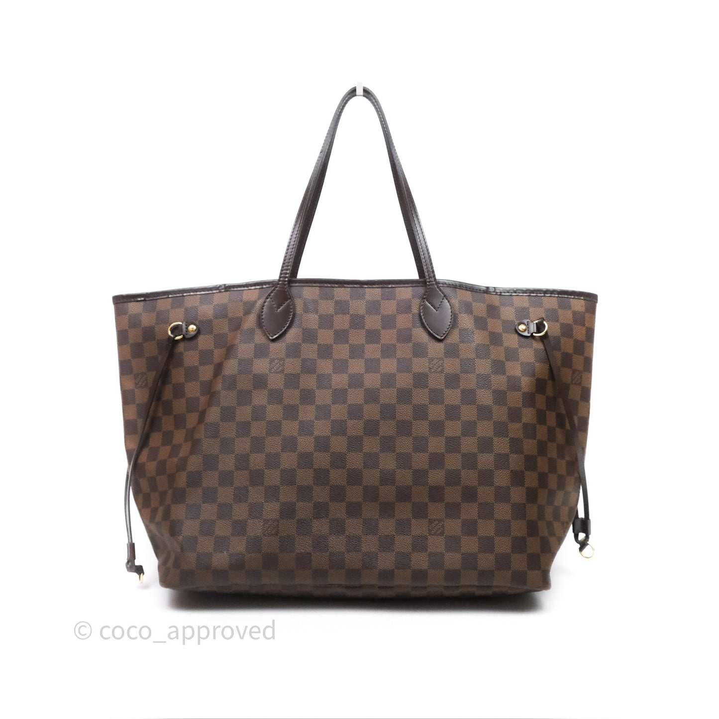Louis Vuitton Neverfull Tote Bag GM Damier Ebene