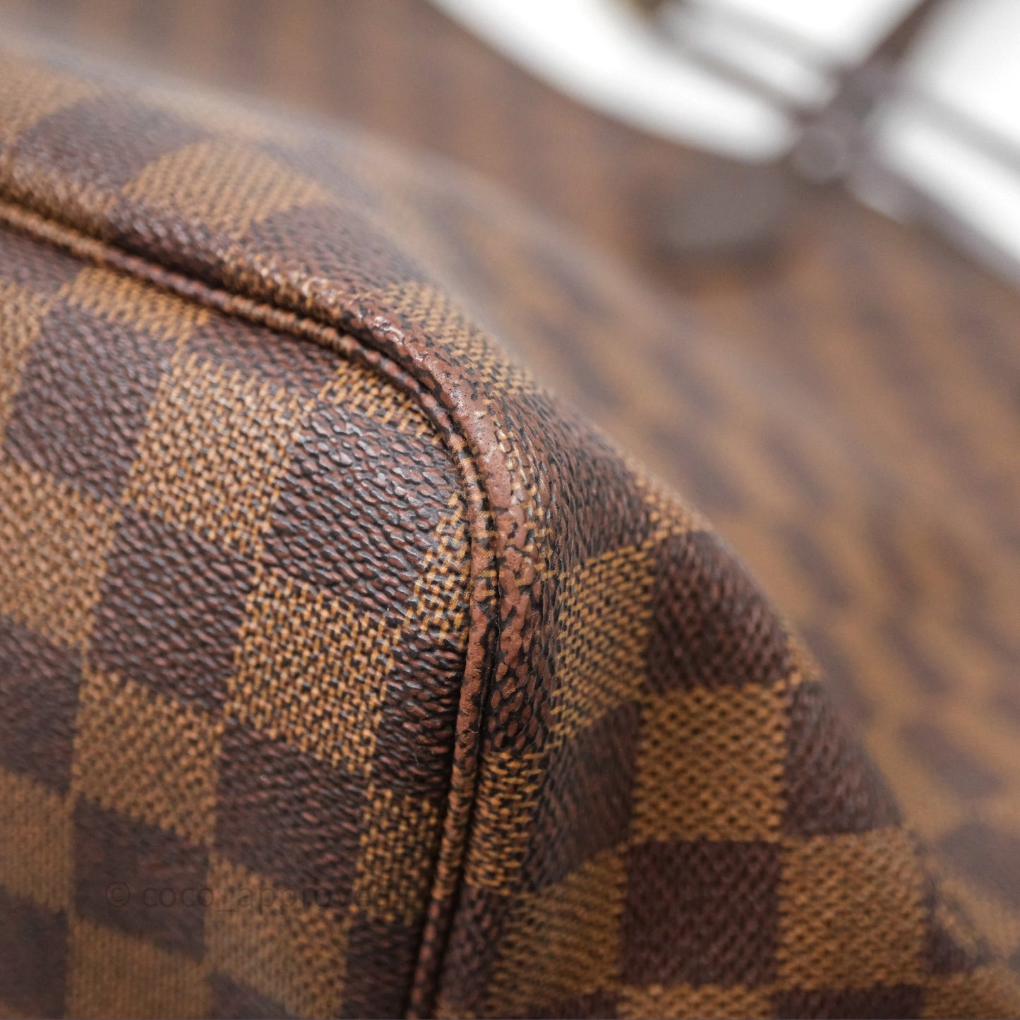 Louis Vuitton Neverfull Tote Bag GM Damier Ebene