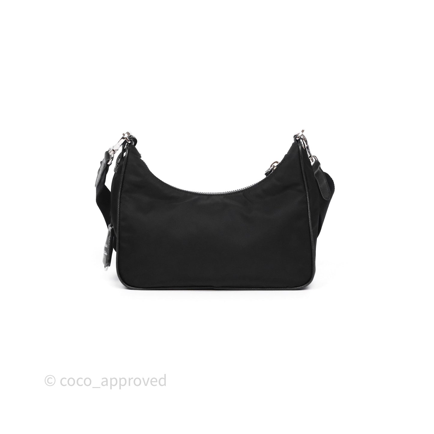 Prada Nylon Re-Edition 2005 Shoulder Bag Black
