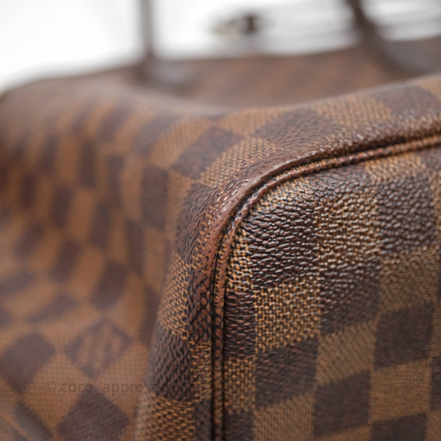 Louis Vuitton Neverfull Tote Bag GM Damier Ebene