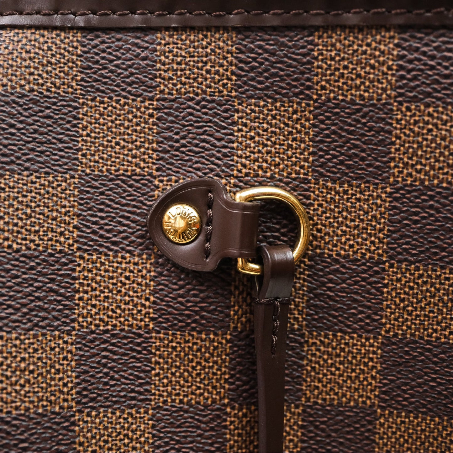 Louis Vuitton Neverfull Tote Bag GM Damier Ebene
