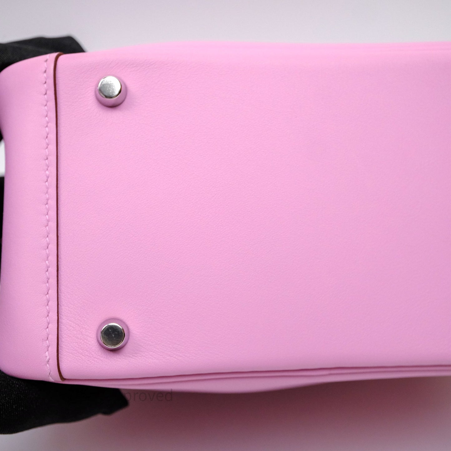 Hermès Mini Lindy 20 Swift Mauve Sylvestre X9 Palladium Hardware