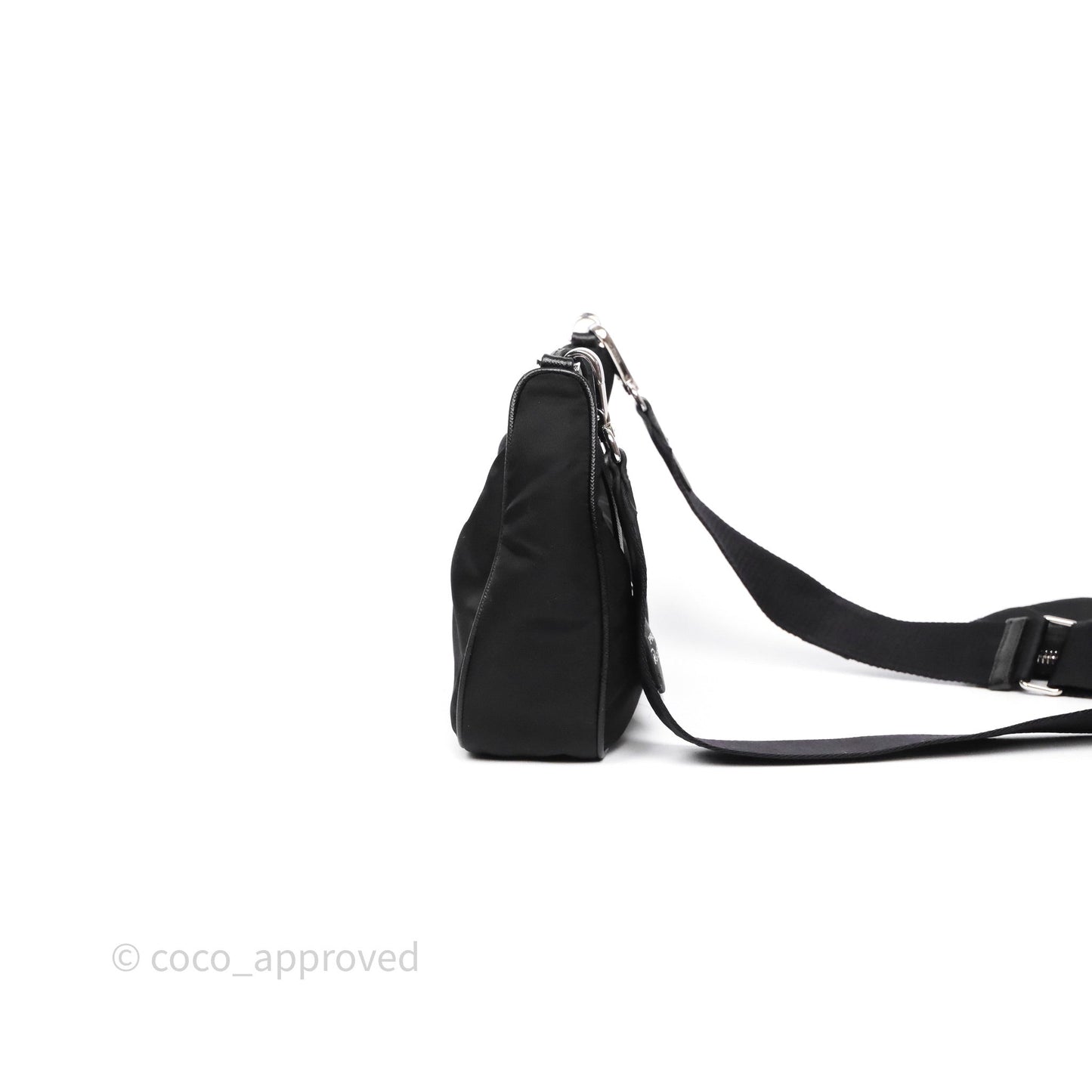 Prada Nylon Re-Edition 2005 Shoulder Bag Black