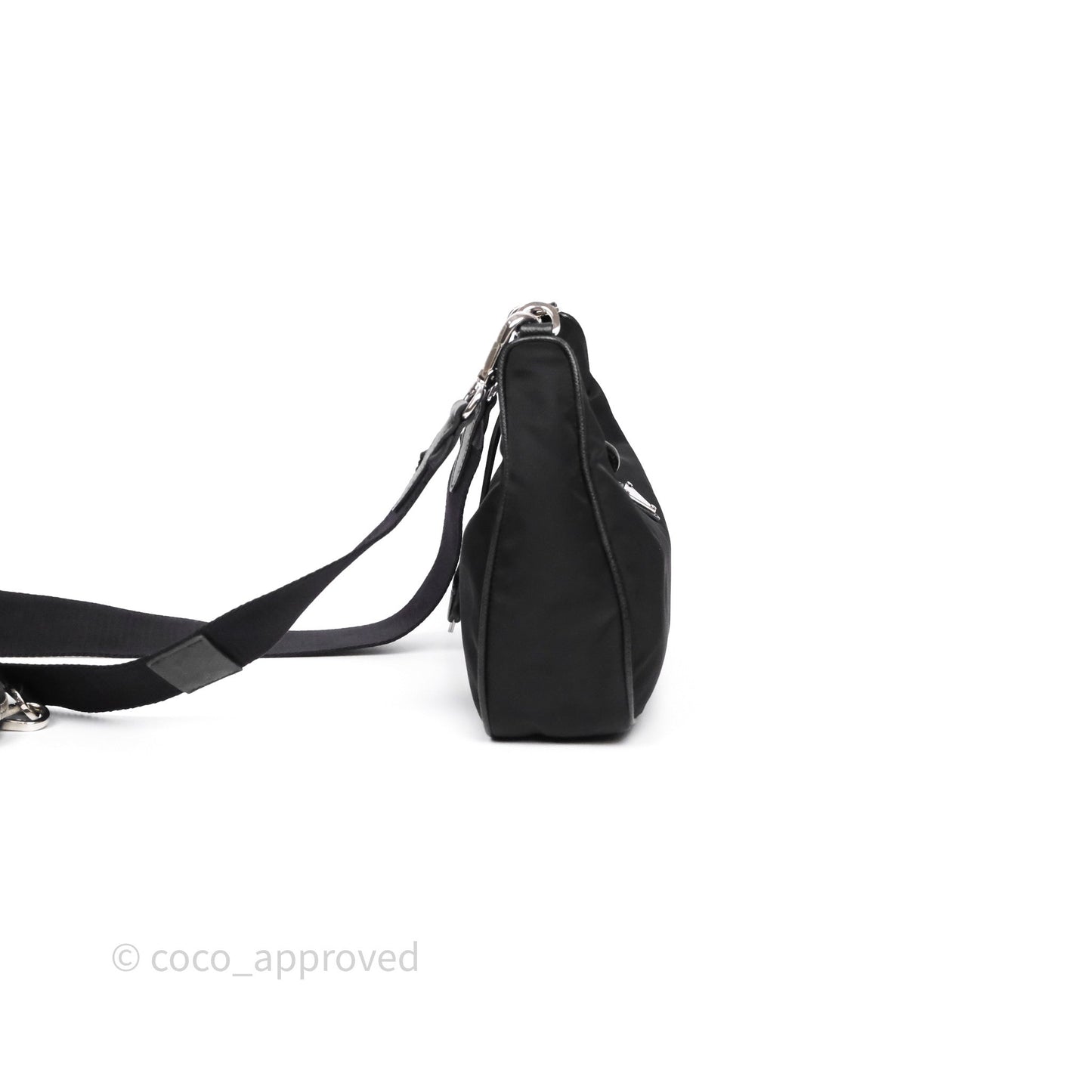 Prada Nylon Re-Edition 2005 Shoulder Bag Black