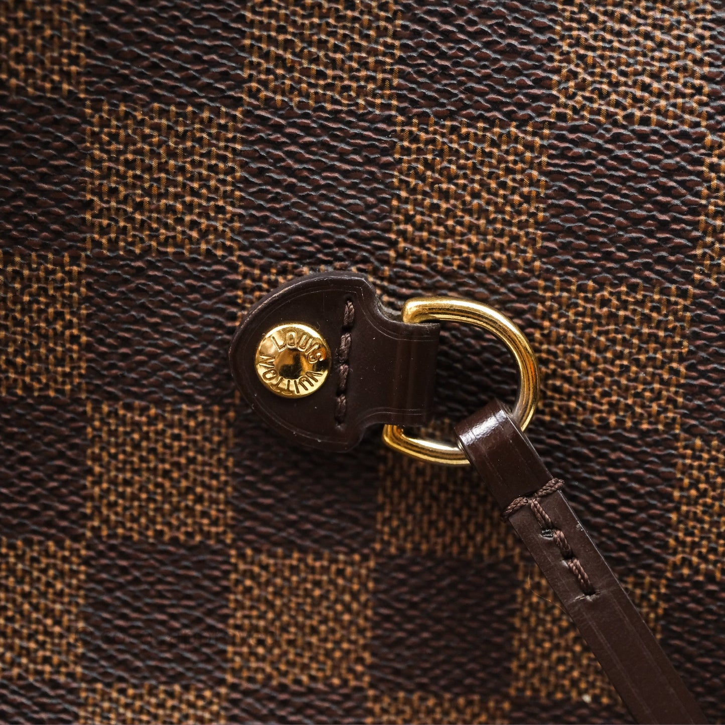 Louis Vuitton Neverfull Tote Bag GM Damier Ebene