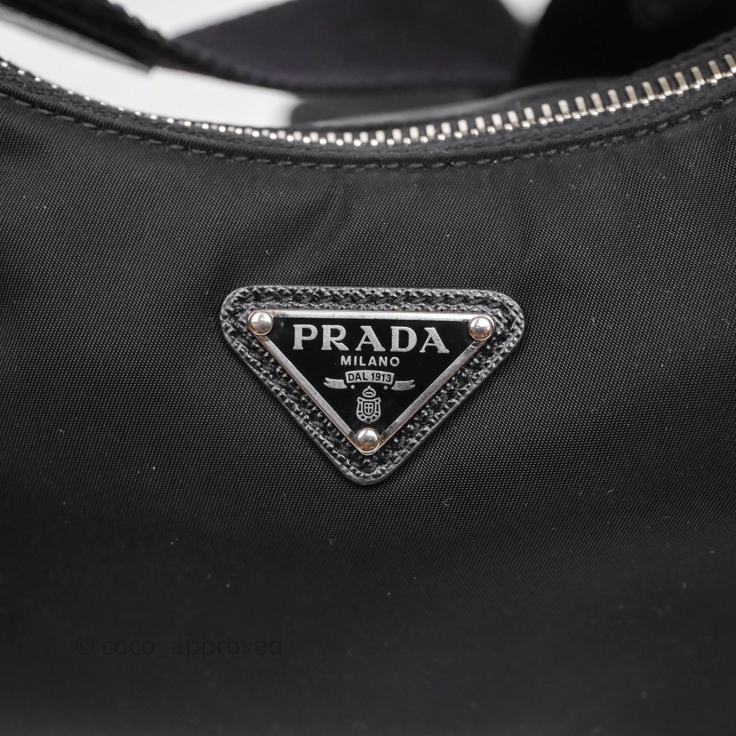 Prada Nylon Re-Edition 2005 Shoulder Bag Black