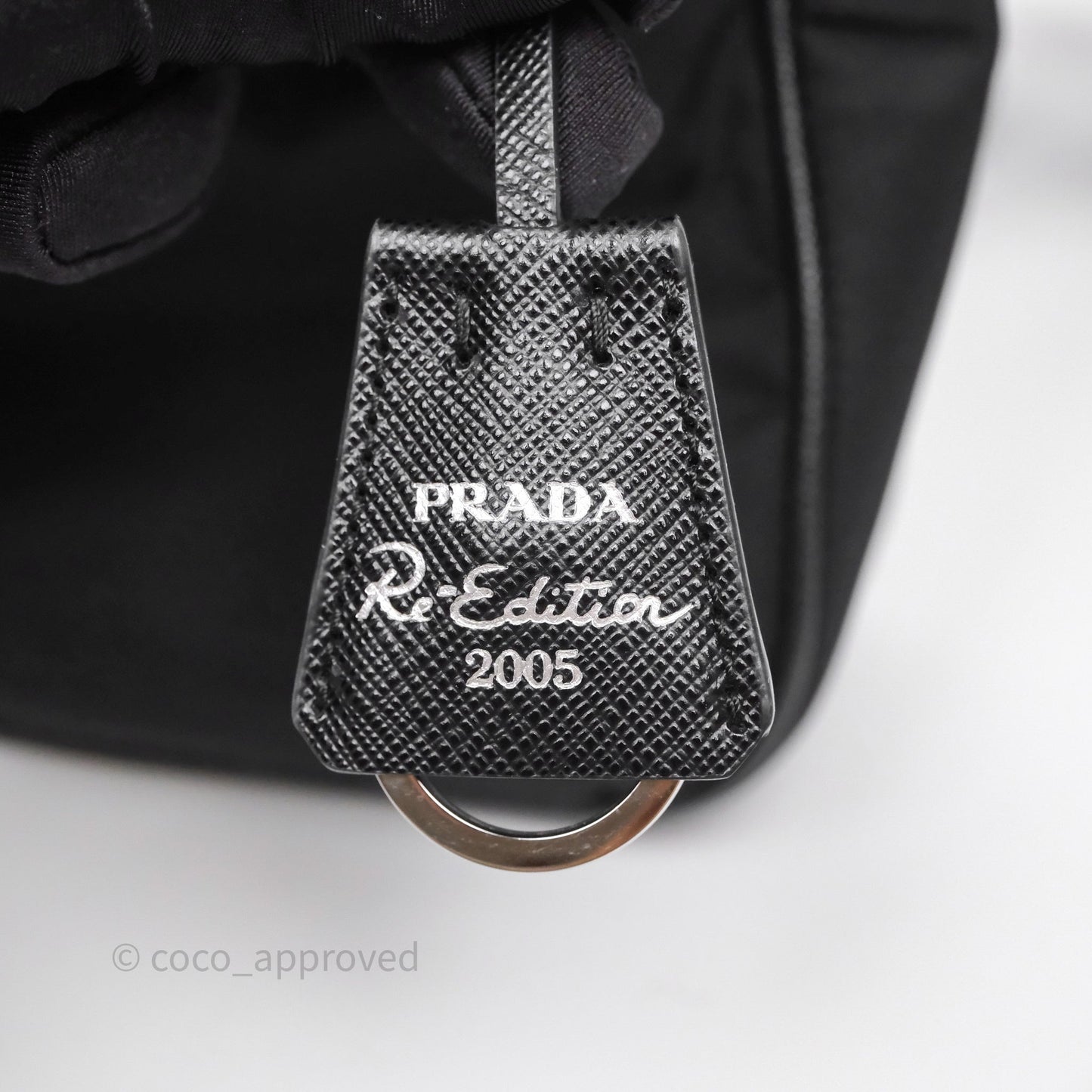 Prada Nylon Re-Edition 2005 Shoulder Bag Black