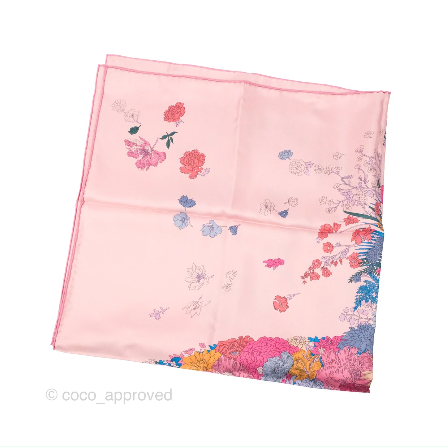 Hermès Robe Legere Silk Scarf 90
