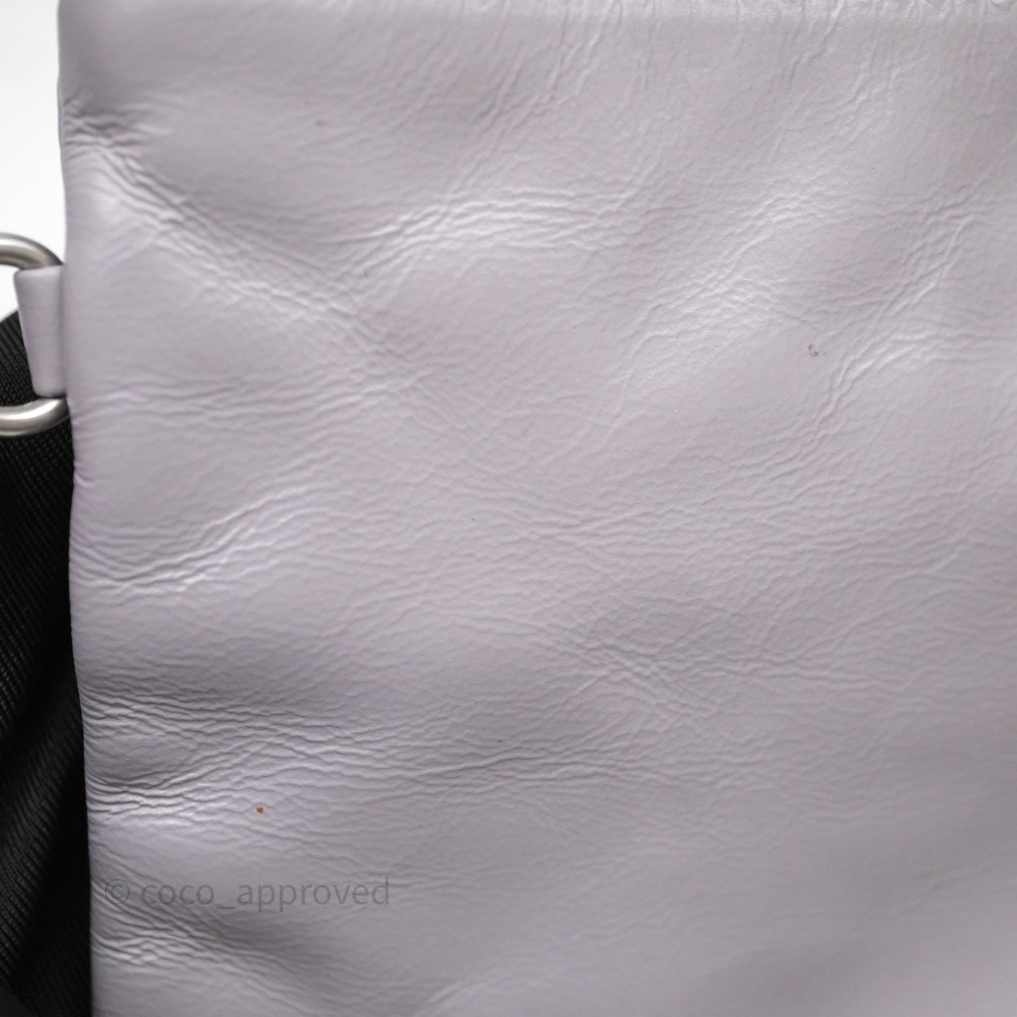 Chanel 22 Small Grey Aged Calfskin Matte Silver Hardware