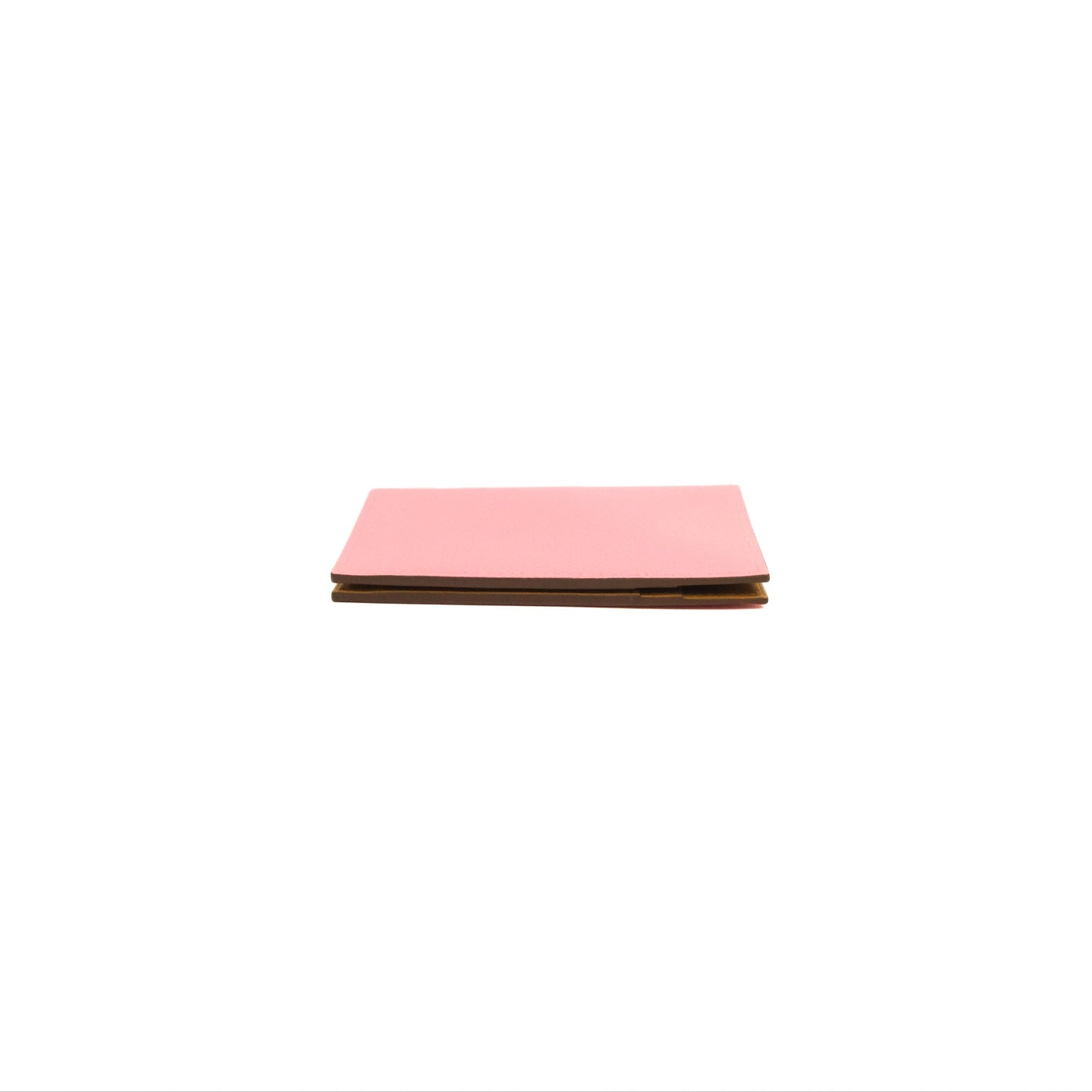 Hermes MC² Euclide Jungle Bicolor Card Holder Rose Confetti/Sesame Epsom