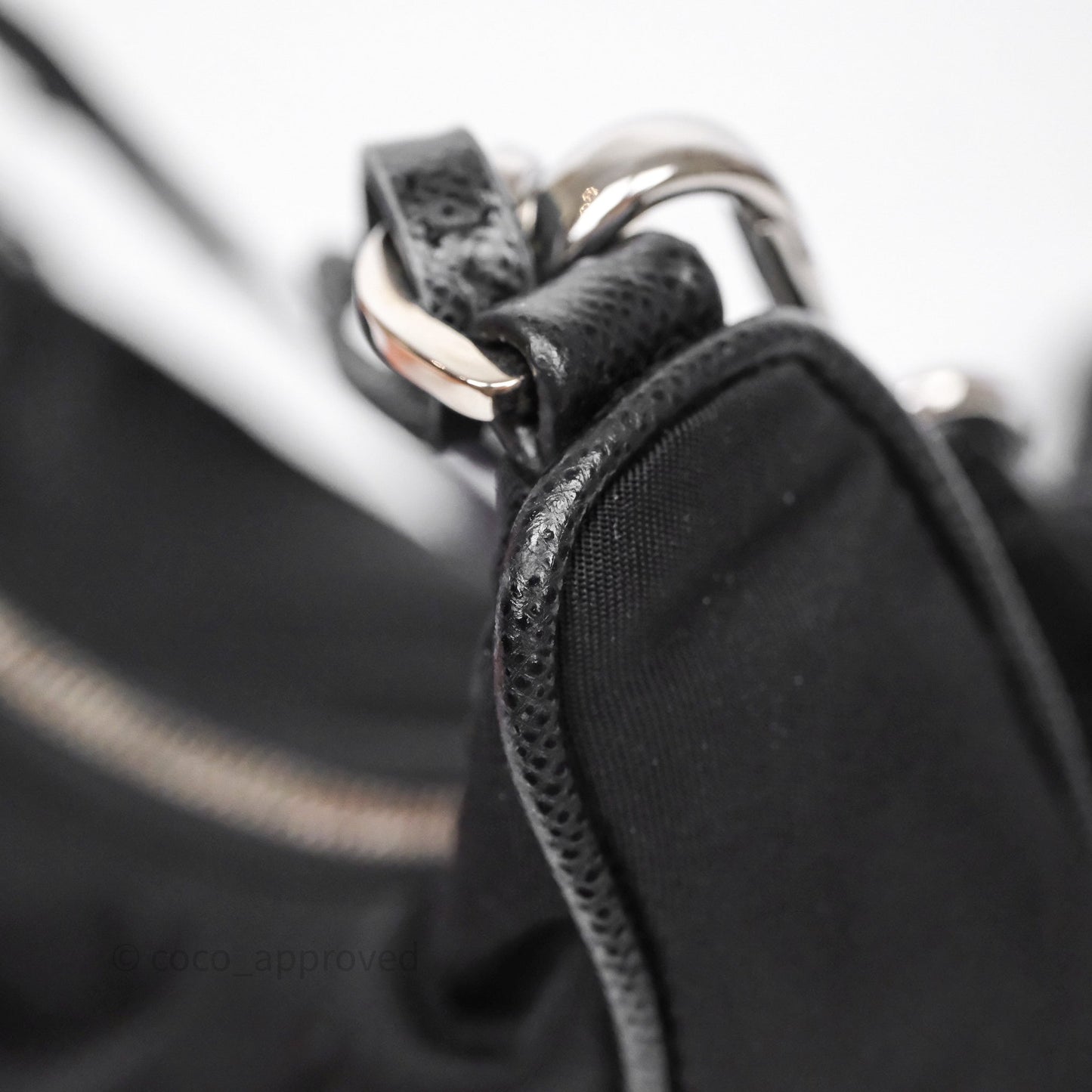 Prada Nylon Re-Edition 2005 Shoulder Bag Black
