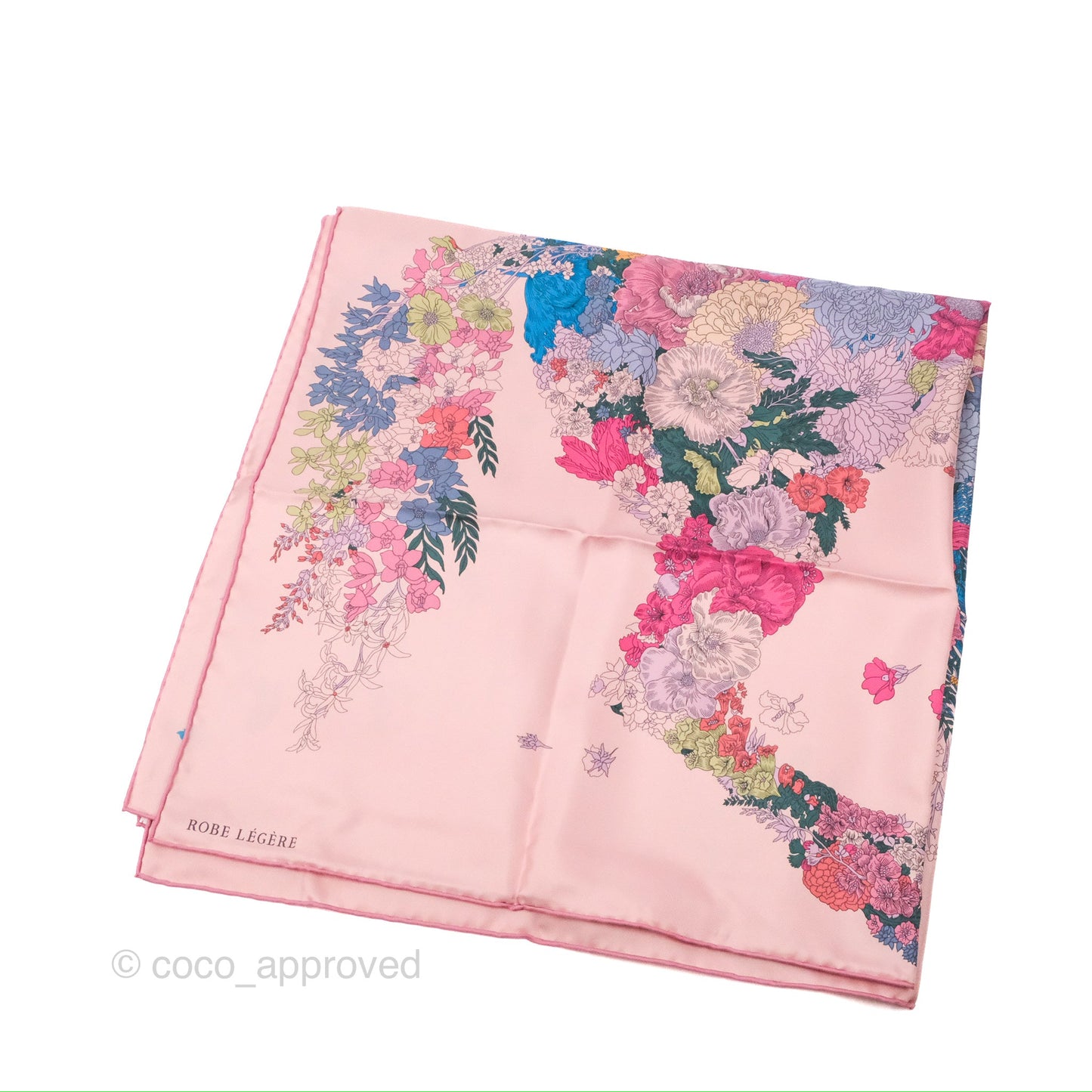 Hermès Robe Legere Silk Scarf 90