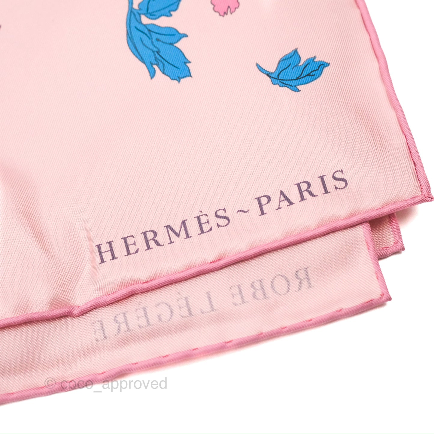 Hermès Robe Legere Silk Scarf 90