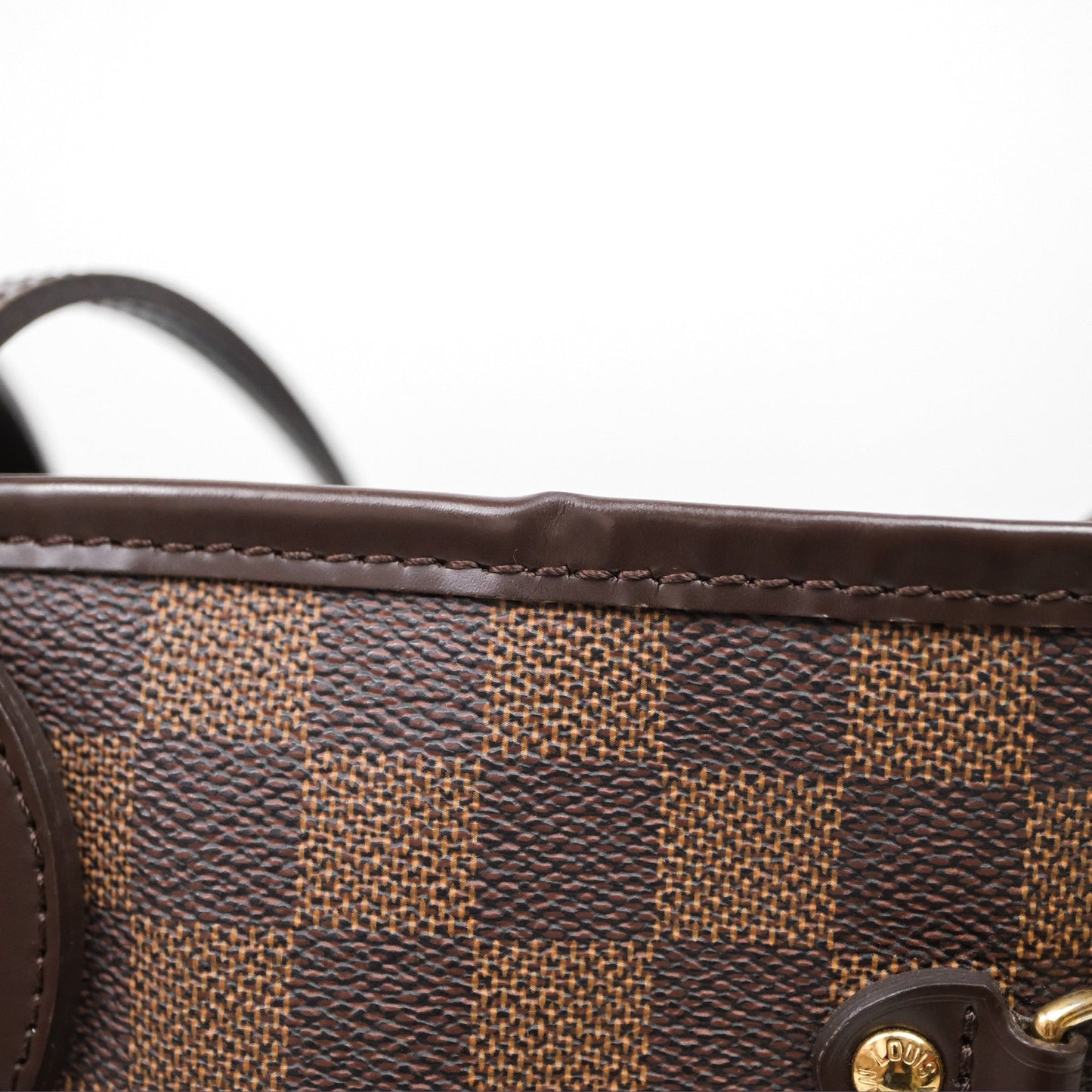 Louis Vuitton Neverfull Tote Bag GM Damier Ebene