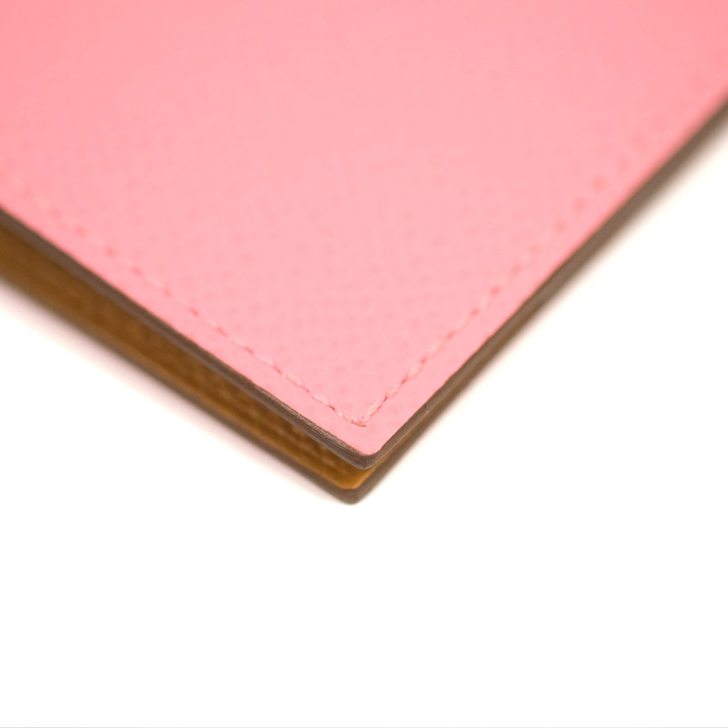 Hermes MC² Euclide Jungle Bicolor Card Holder Rose Confetti/Sesame Epsom