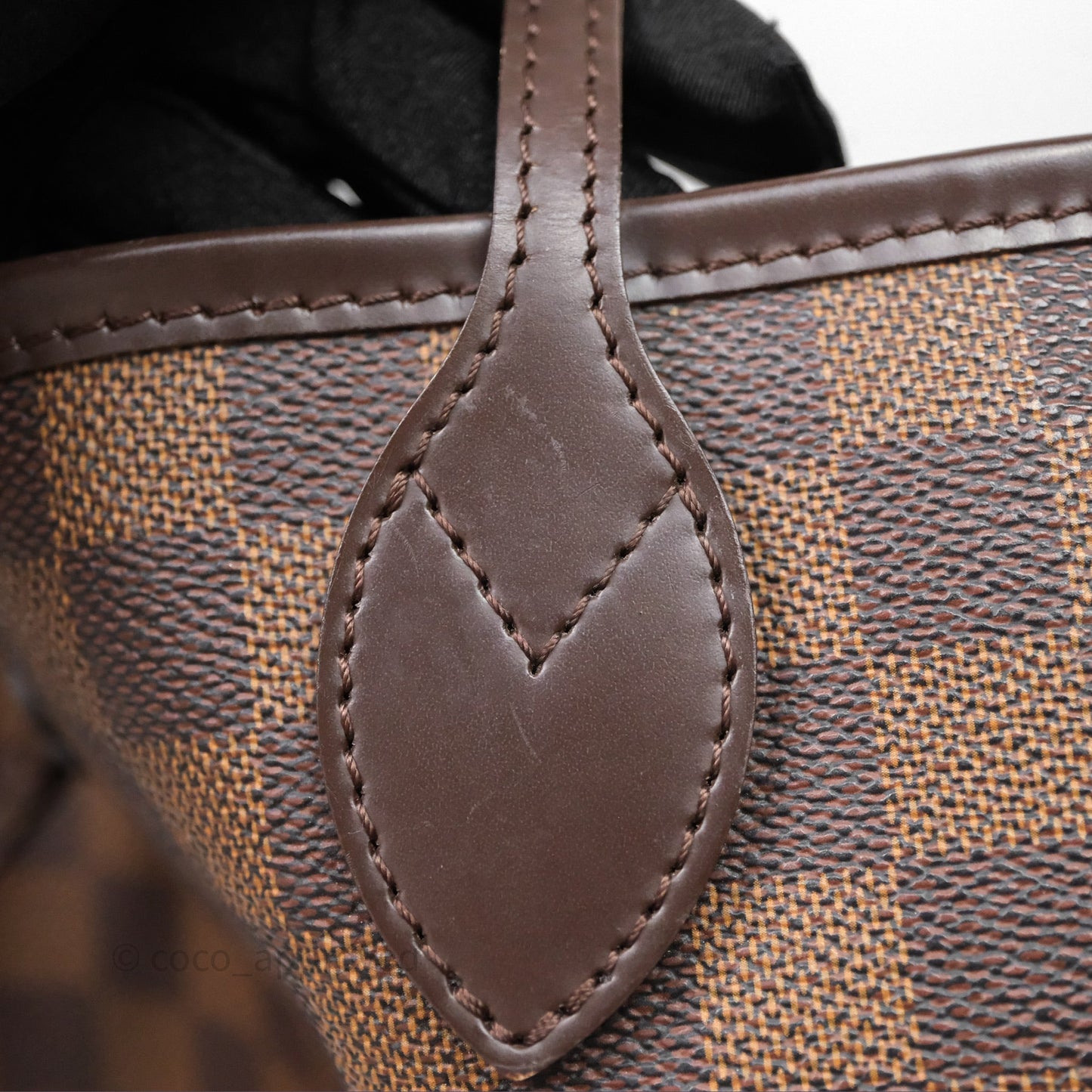 Louis Vuitton Neverfull Tote Bag GM Damier Ebene