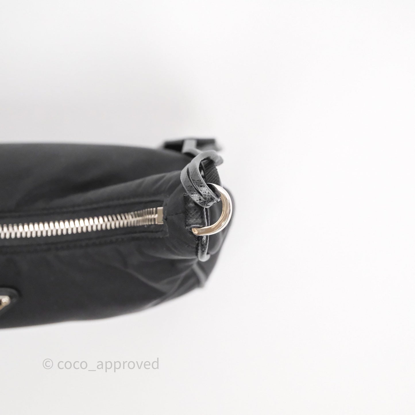 Prada Nylon Re-Edition 2005 Shoulder Bag Black