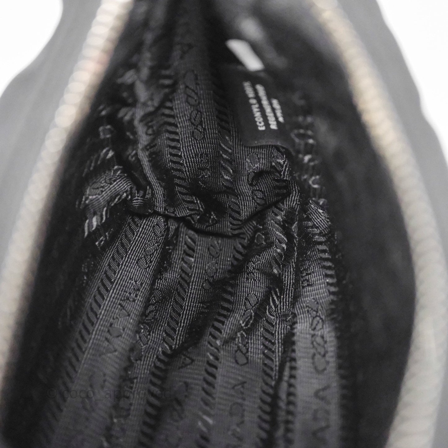 Prada Nylon Re-Edition 2005 Shoulder Bag Black