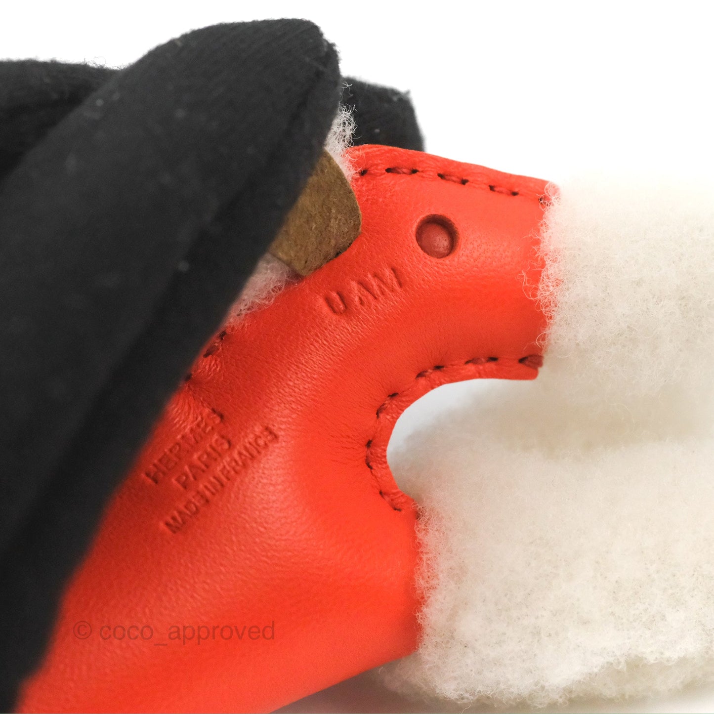 Hermès Fox Terrier Budy Charm Orange