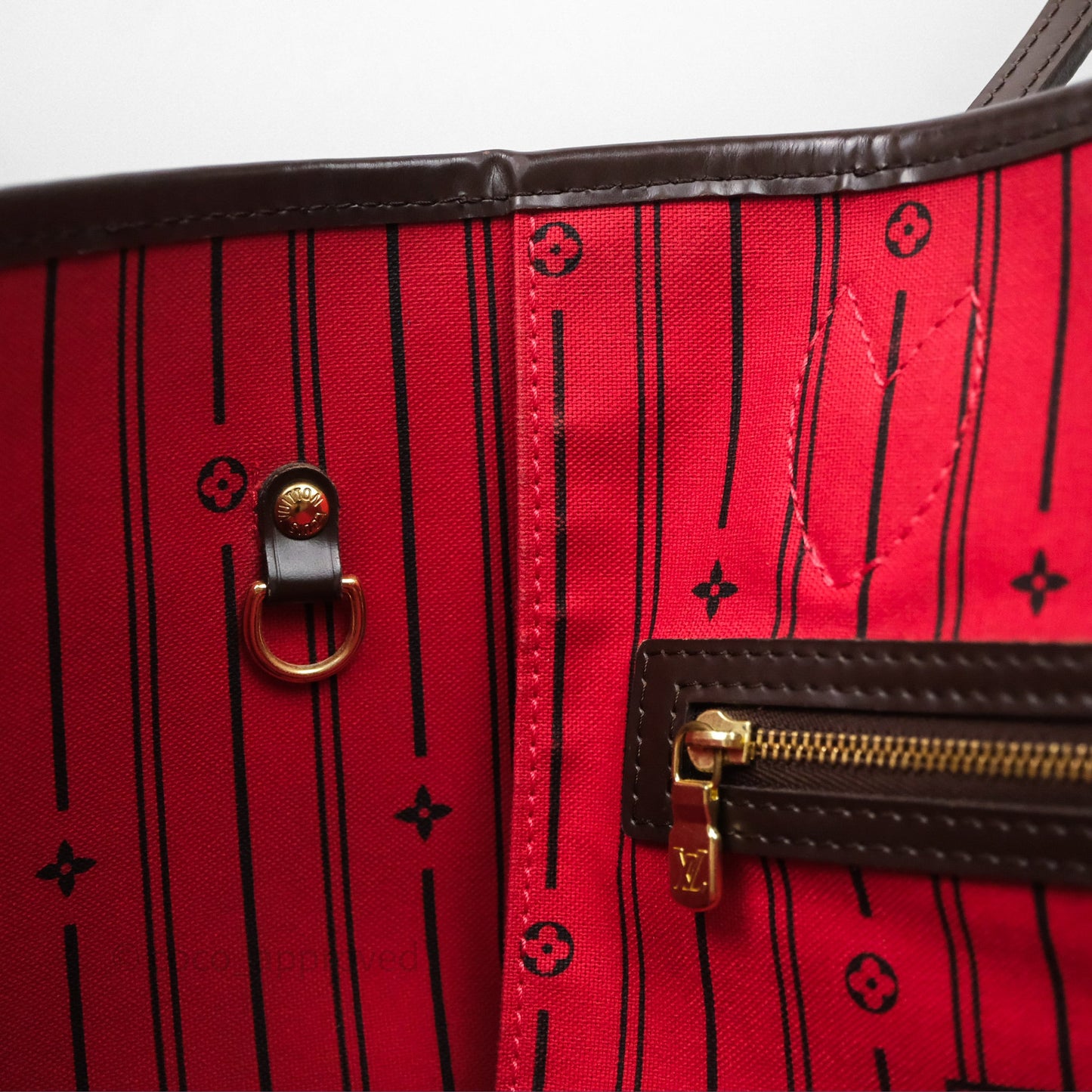 Louis Vuitton Neverfull Tote Bag GM Damier Ebene