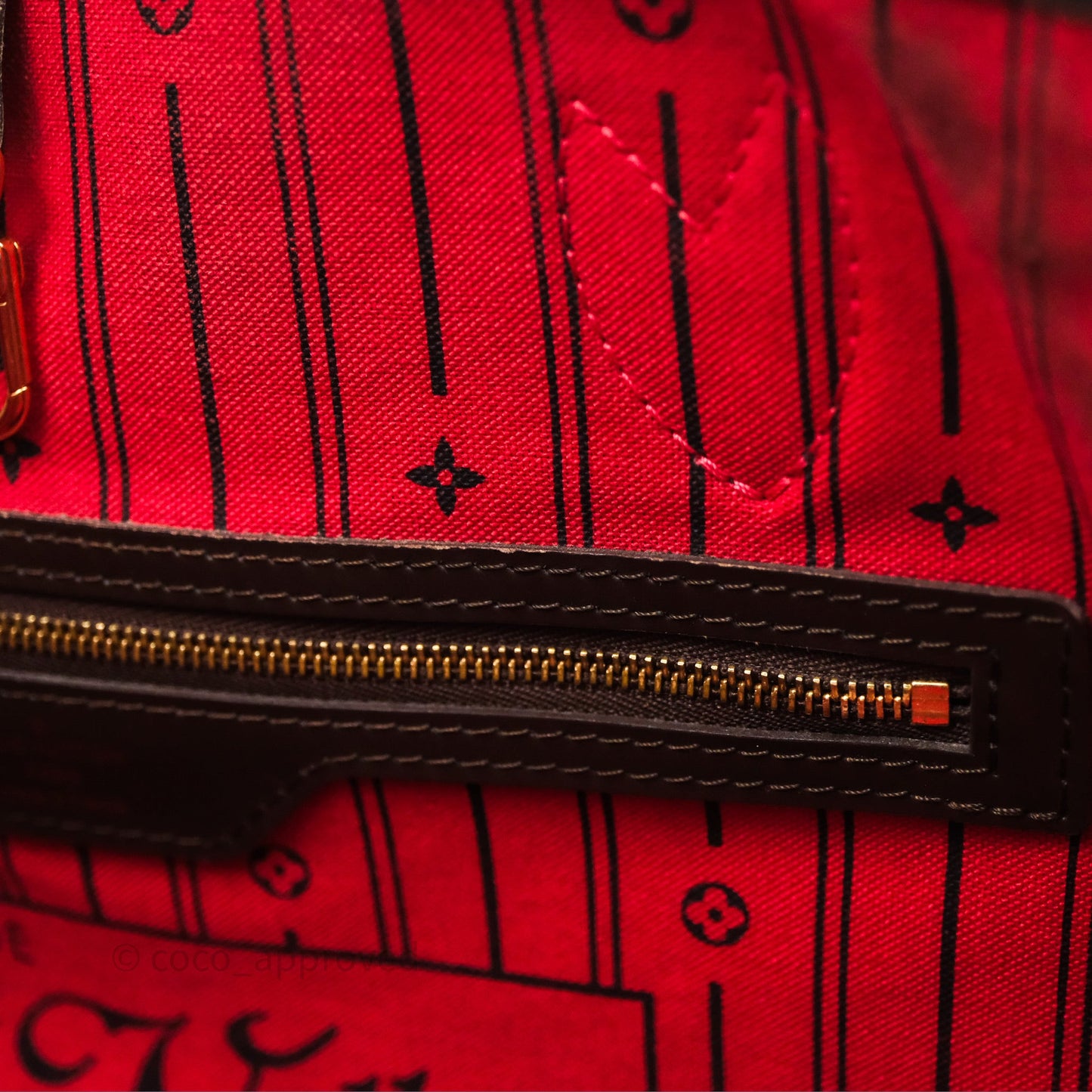 Louis Vuitton Neverfull Tote Bag GM Damier Ebene