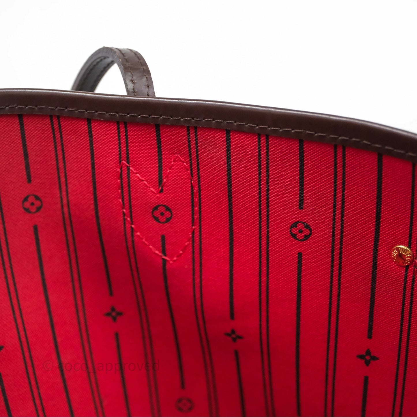 Louis Vuitton Neverfull Tote Bag GM Damier Ebene