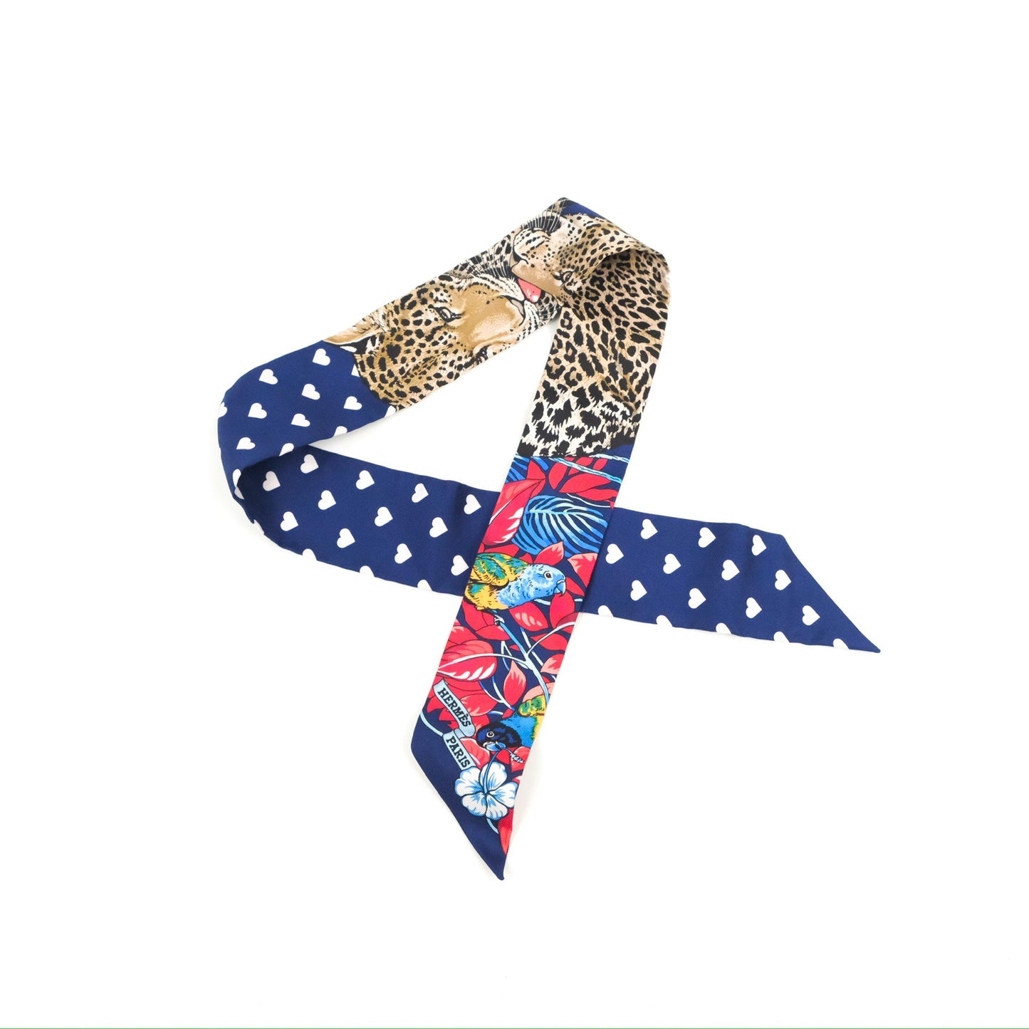 Hermes Jungle Love Love Twilly Silk