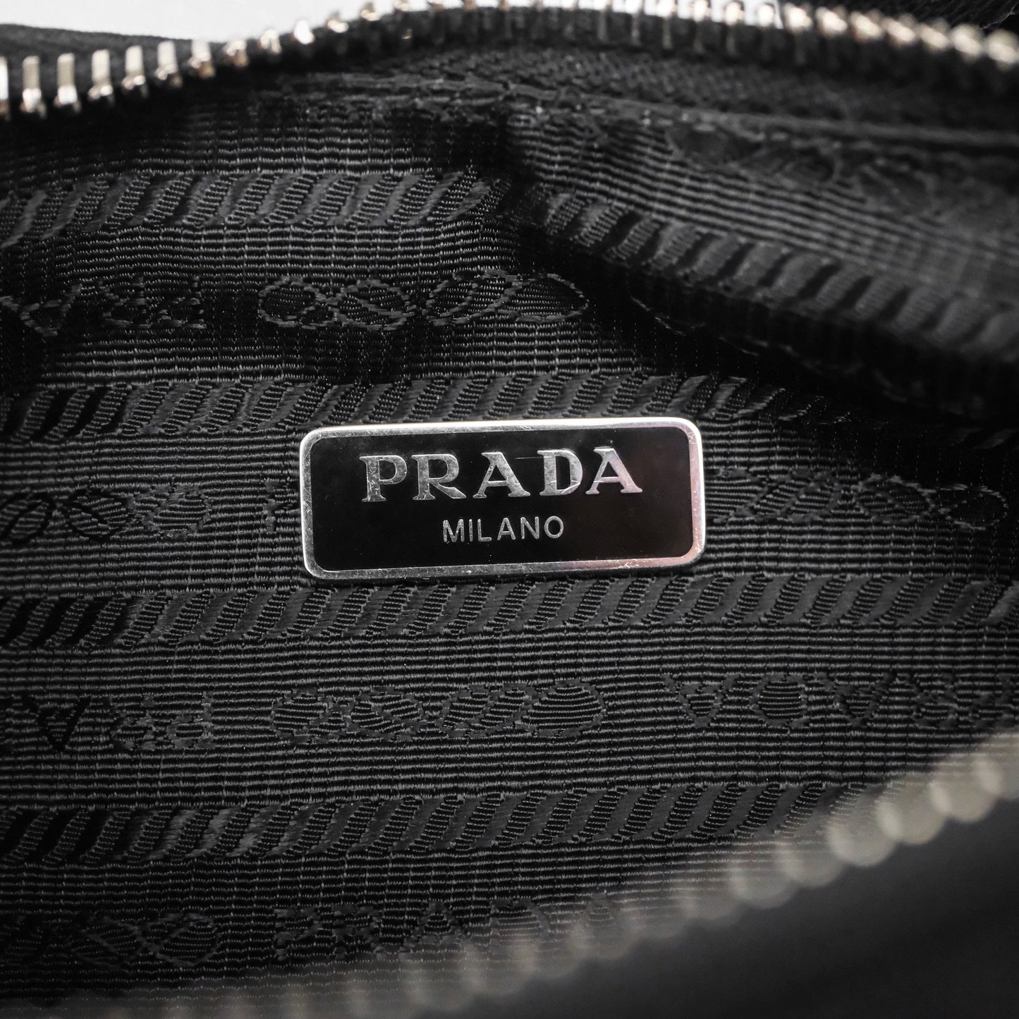 Prada Nylon Re-Edition 2005 Shoulder Bag Black