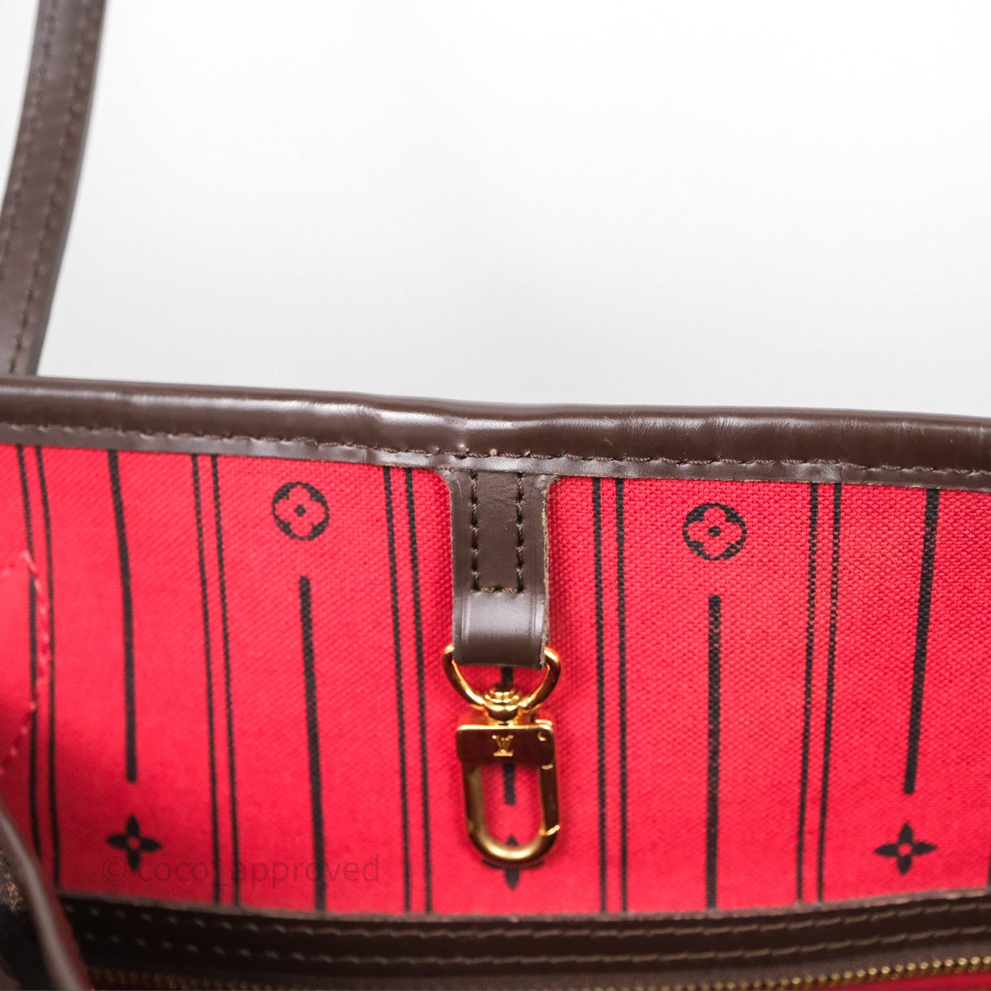 Louis Vuitton Neverfull Tote Bag GM Damier Ebene