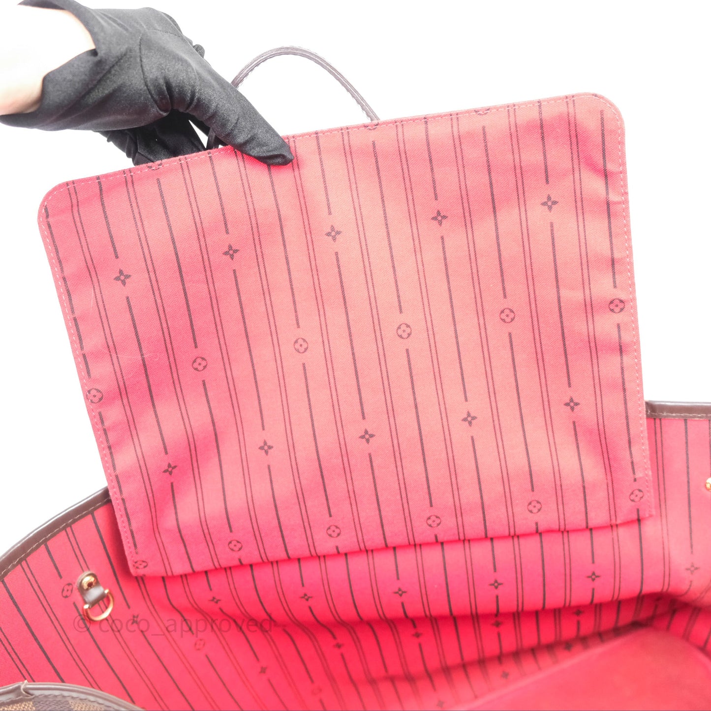 Louis Vuitton Neverfull Tote Bag GM Damier Ebene