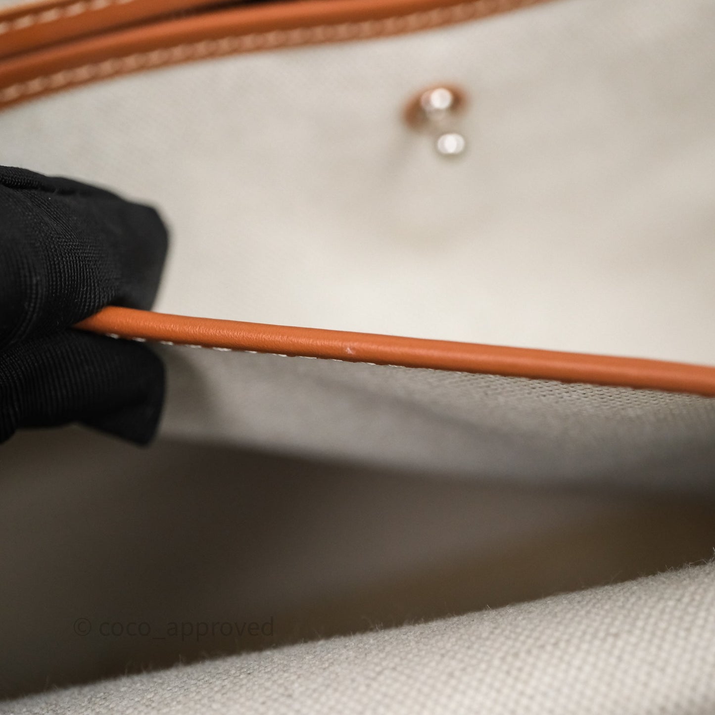 Goyard Goyardine Bellechasse PM Tan