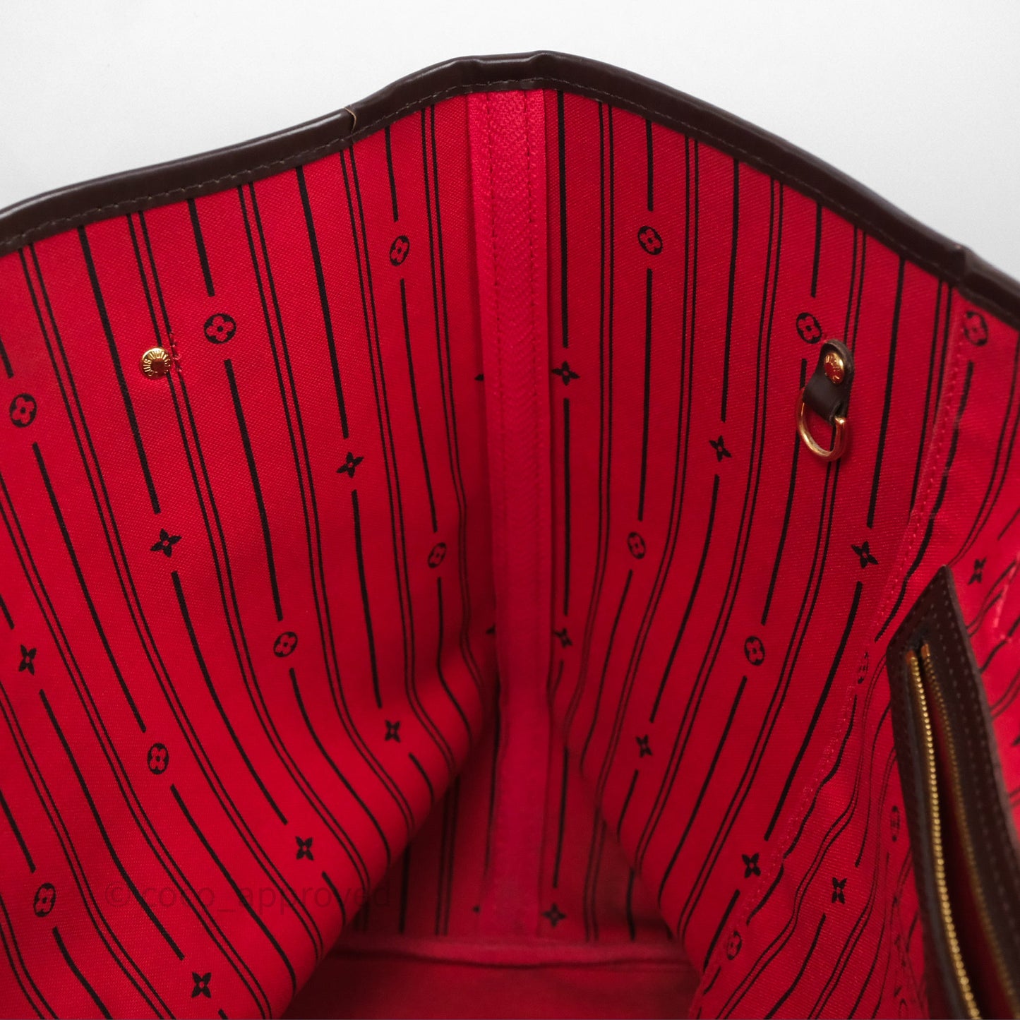 Louis Vuitton Neverfull Tote Bag GM Damier Ebene