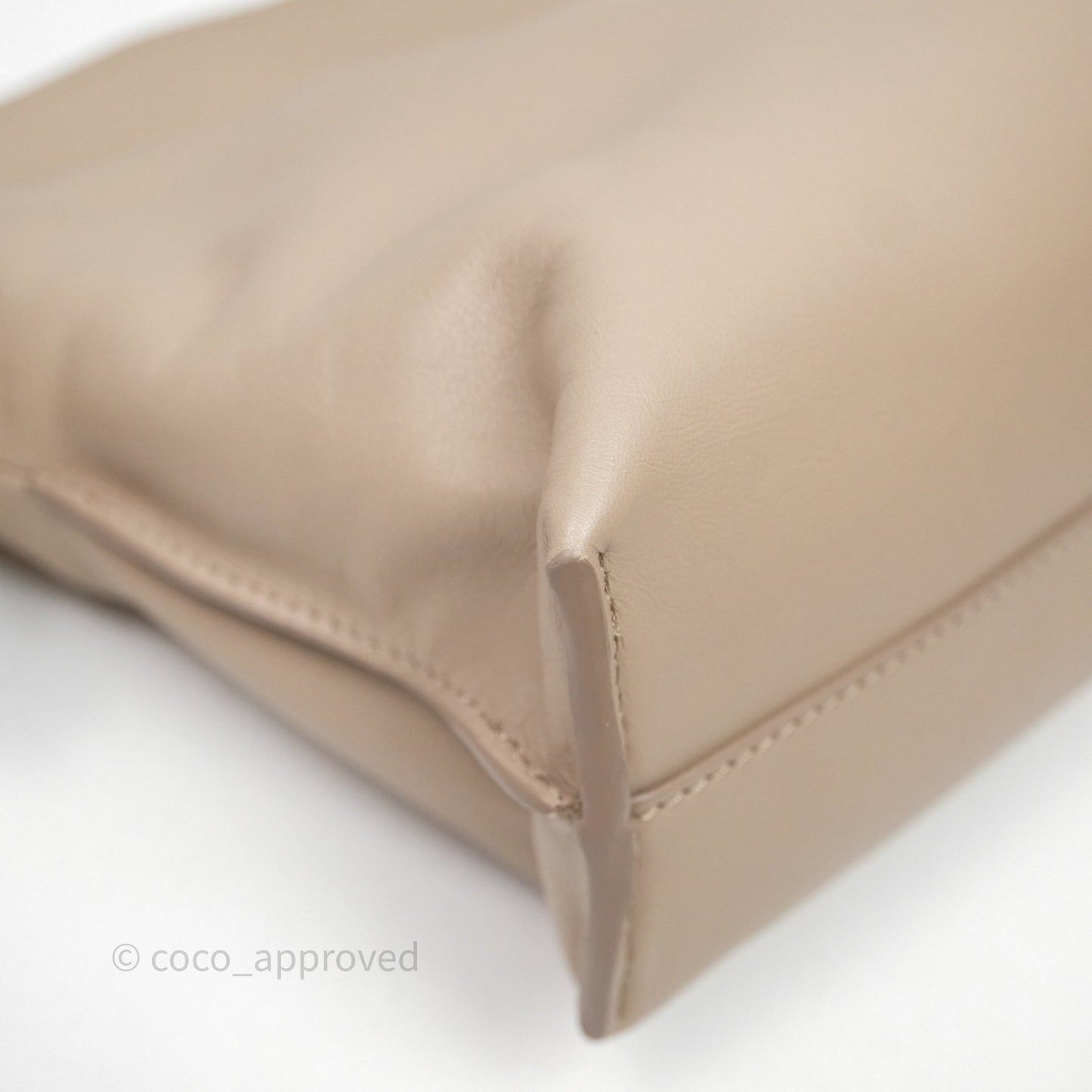 Loewe Mini Flamenco Clutch in Nappa Calfskin Beige