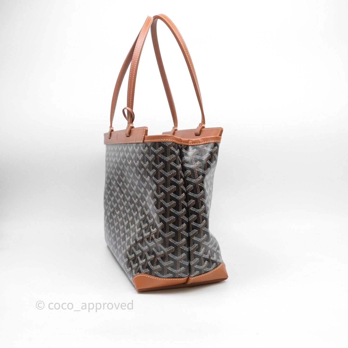 Goyard Goyardine Bellechasse PM Tan