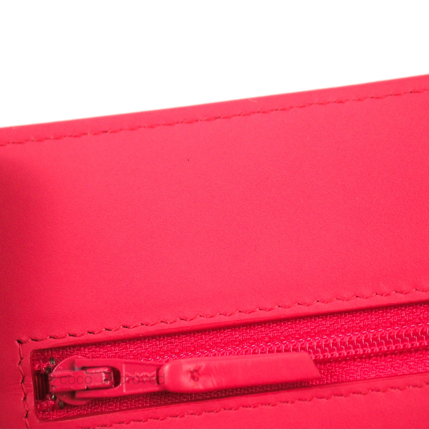 Chanel Quilted Classic Wallet on Chain WOC Pink Patent Silver Hardware