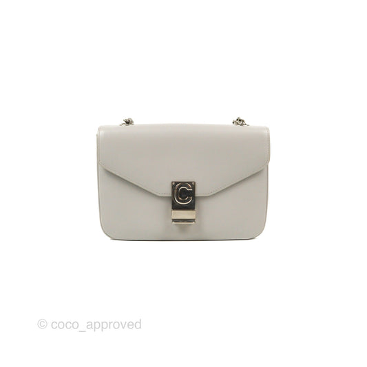 Celine Medium C Bag Light Grey Smooth Calfskin