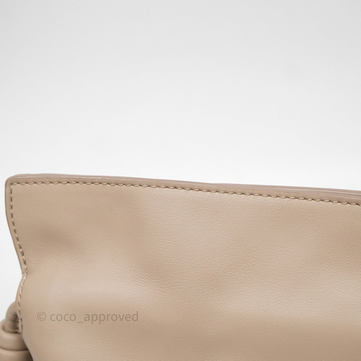 Loewe Mini Flamenco Clutch in Nappa Calfskin Beige