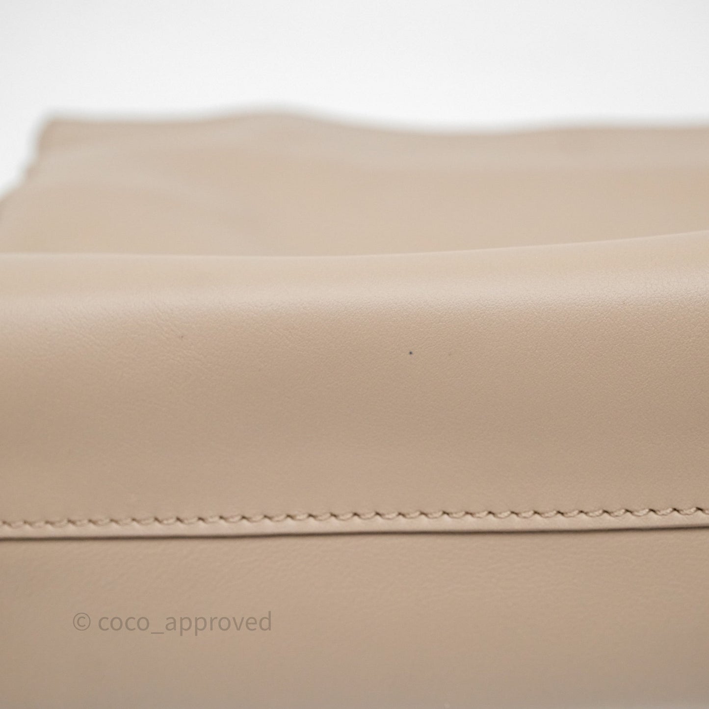 Loewe Mini Flamenco Clutch in Nappa Calfskin Beige