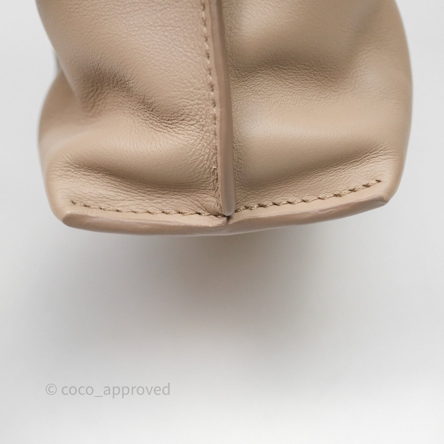 Loewe Mini Flamenco Clutch in Nappa Calfskin Beige
