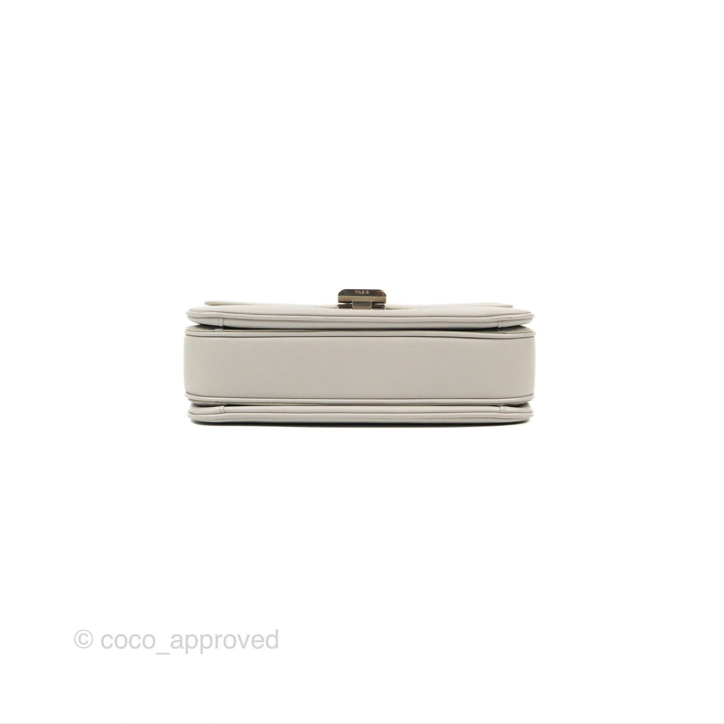Celine Medium C Bag Light Grey Smooth Calfskin