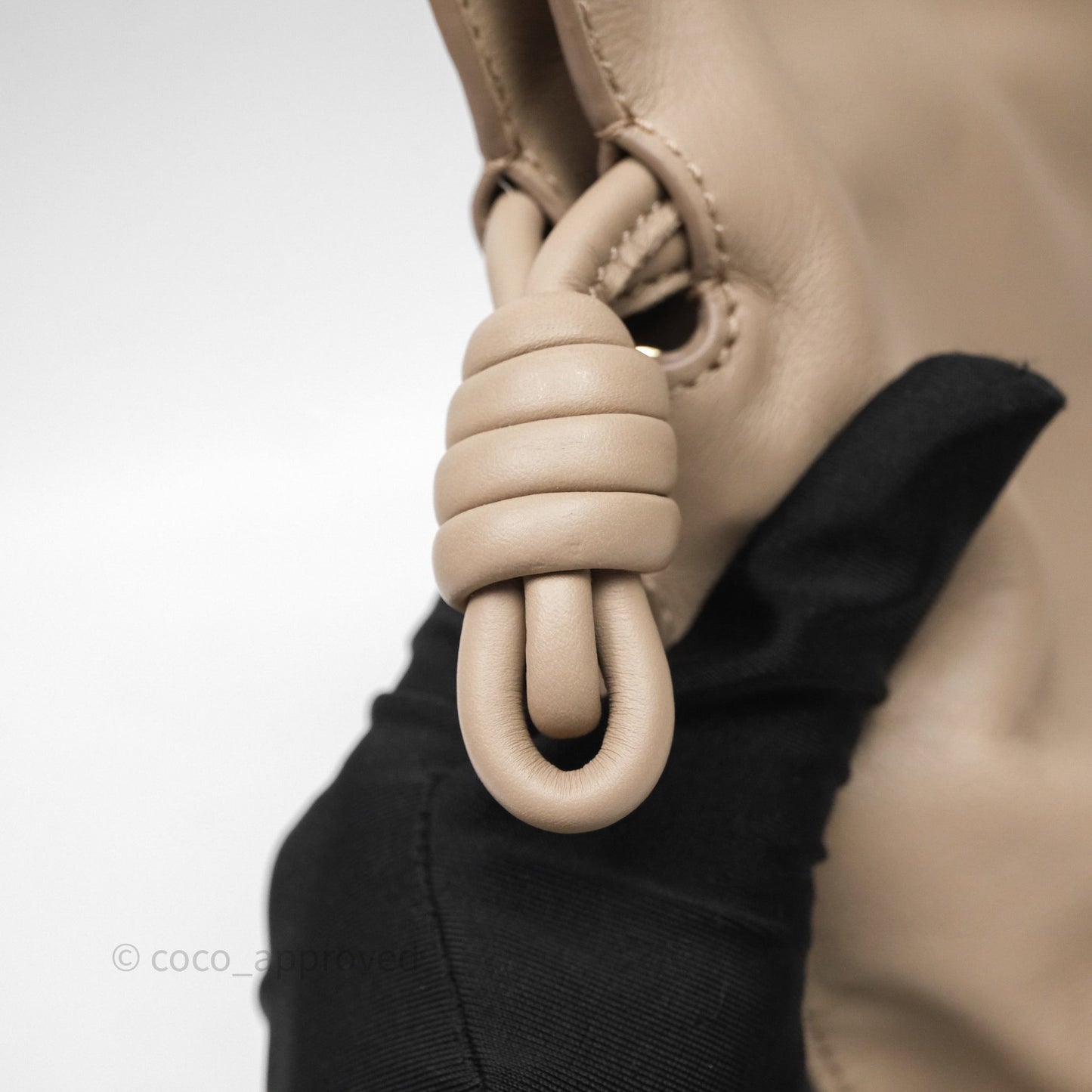 Loewe Mini Flamenco Clutch in Nappa Calfskin Beige