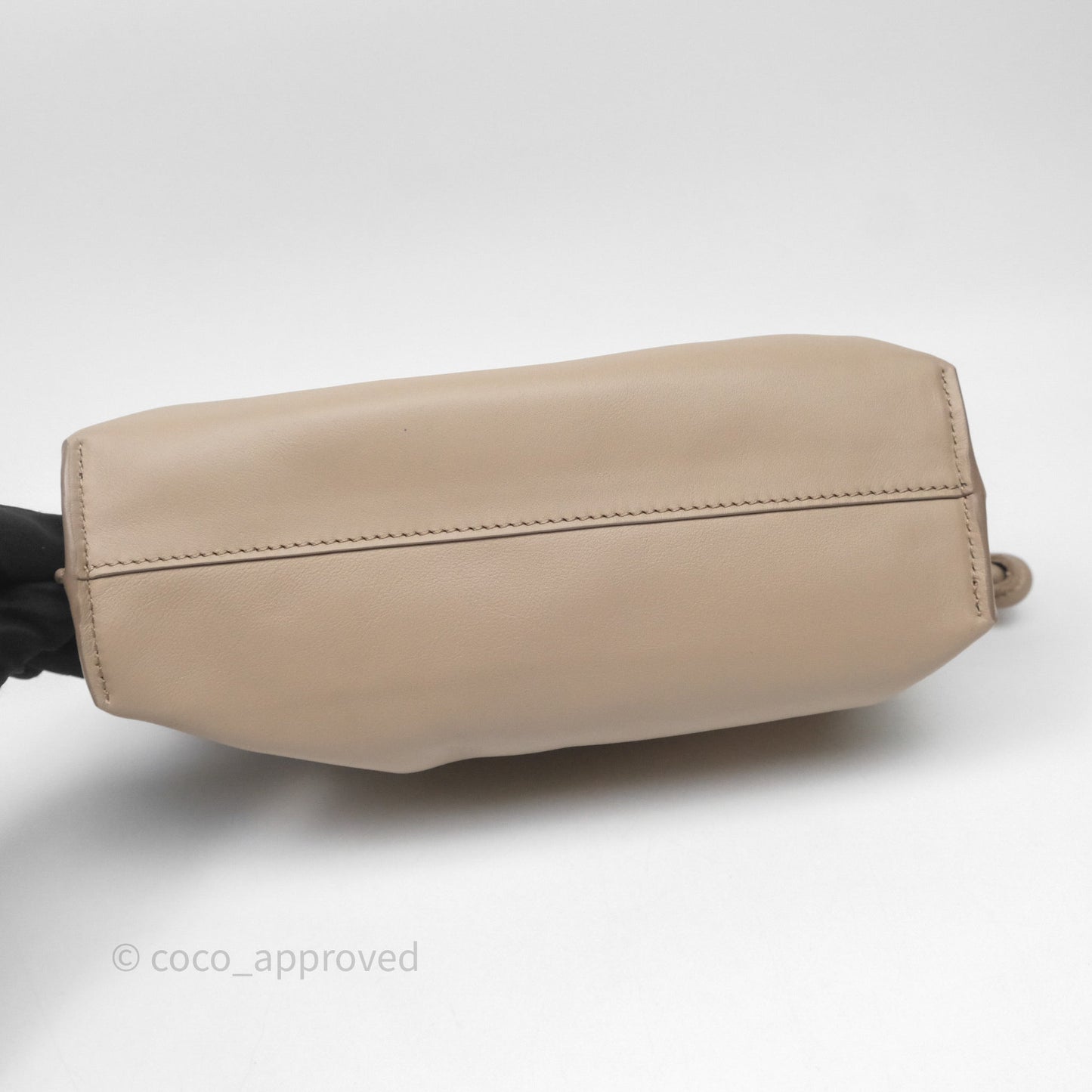 Loewe Mini Flamenco Clutch in Nappa Calfskin Beige
