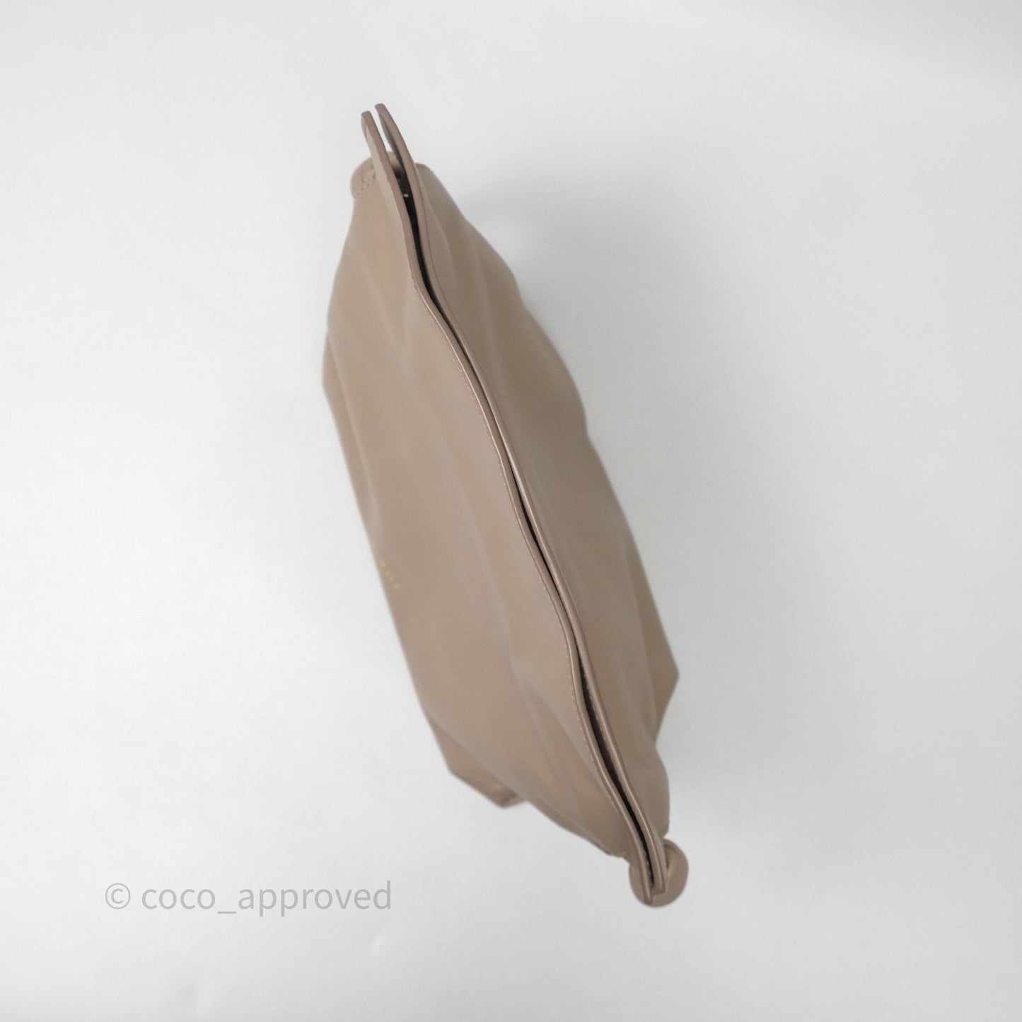 Loewe Mini Flamenco Clutch in Nappa Calfskin Beige