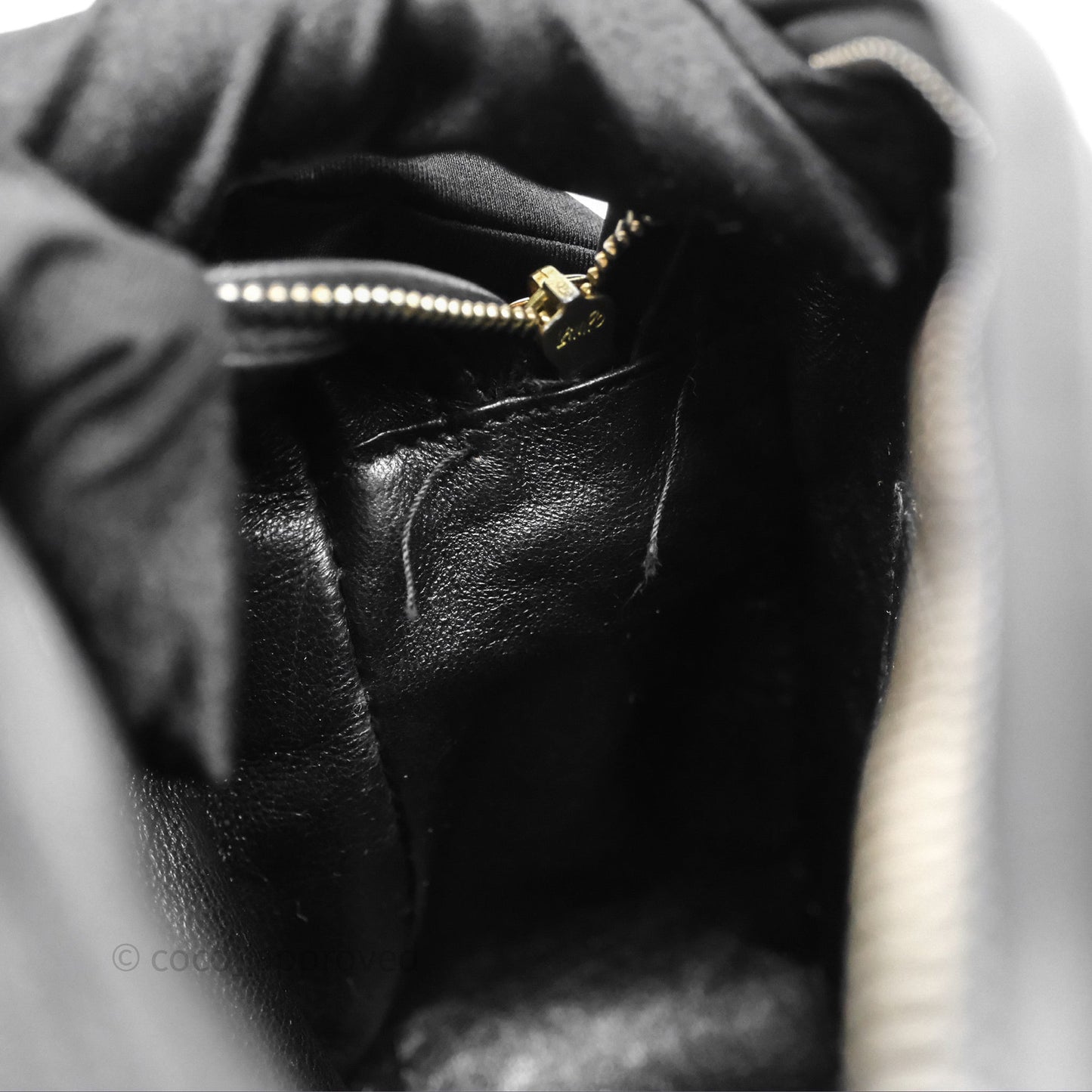 Chanel Vintage CC Camera Bag Black Lambskin 24K Gold Hardware