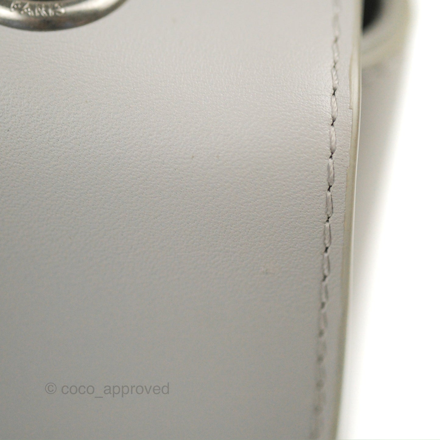 Celine Medium C Bag Light Grey Smooth Calfskin