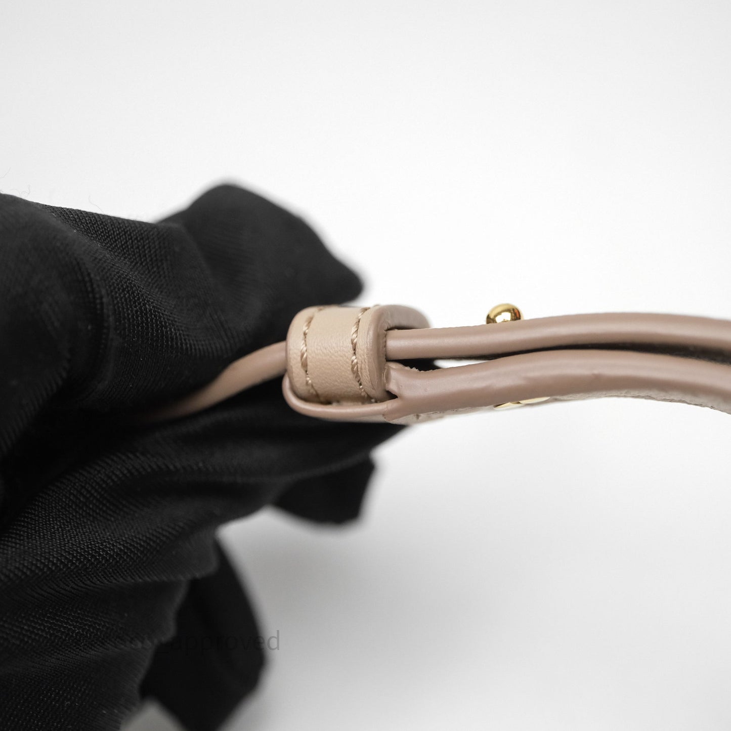 Loewe Mini Flamenco Clutch in Nappa Calfskin Beige